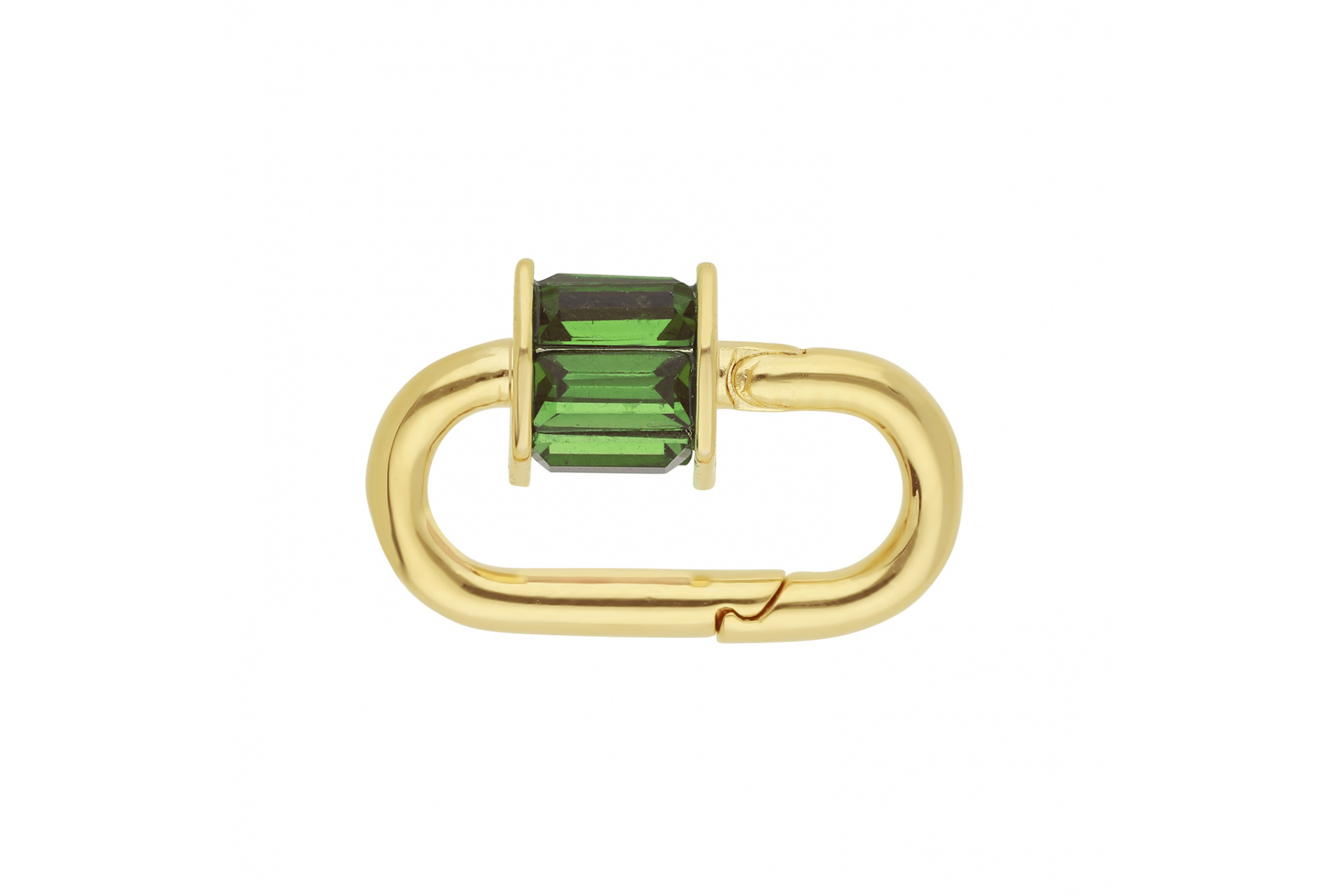 Hipanema Locket Minicube Green emeraude