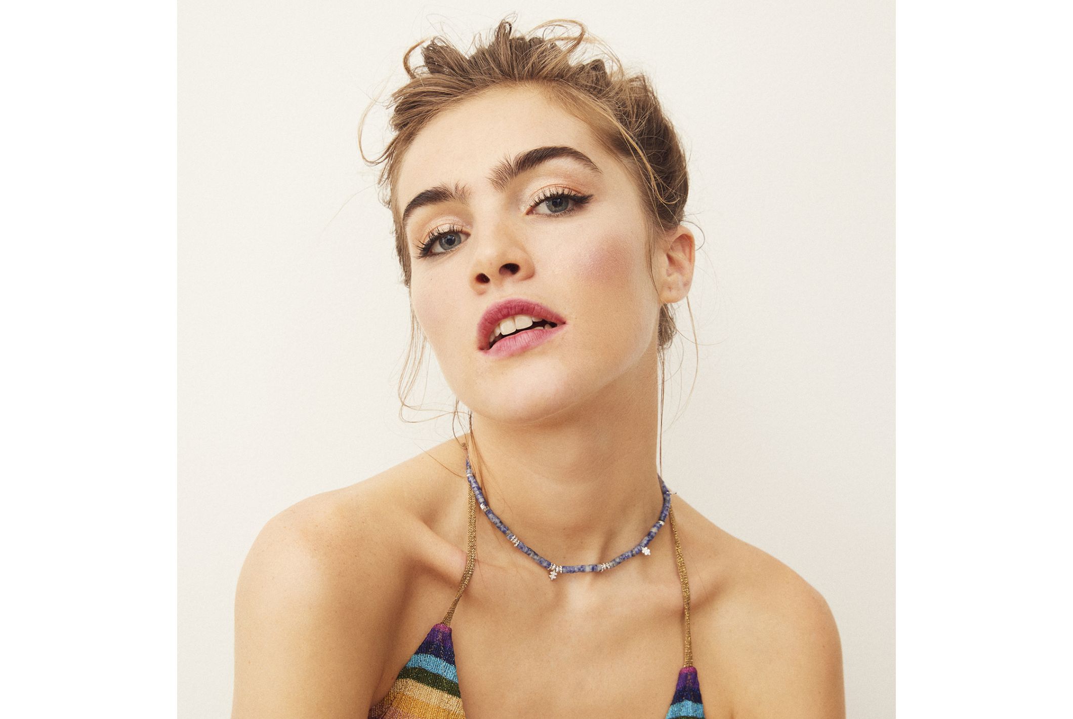 Hipanema Collier Mamba Bleu