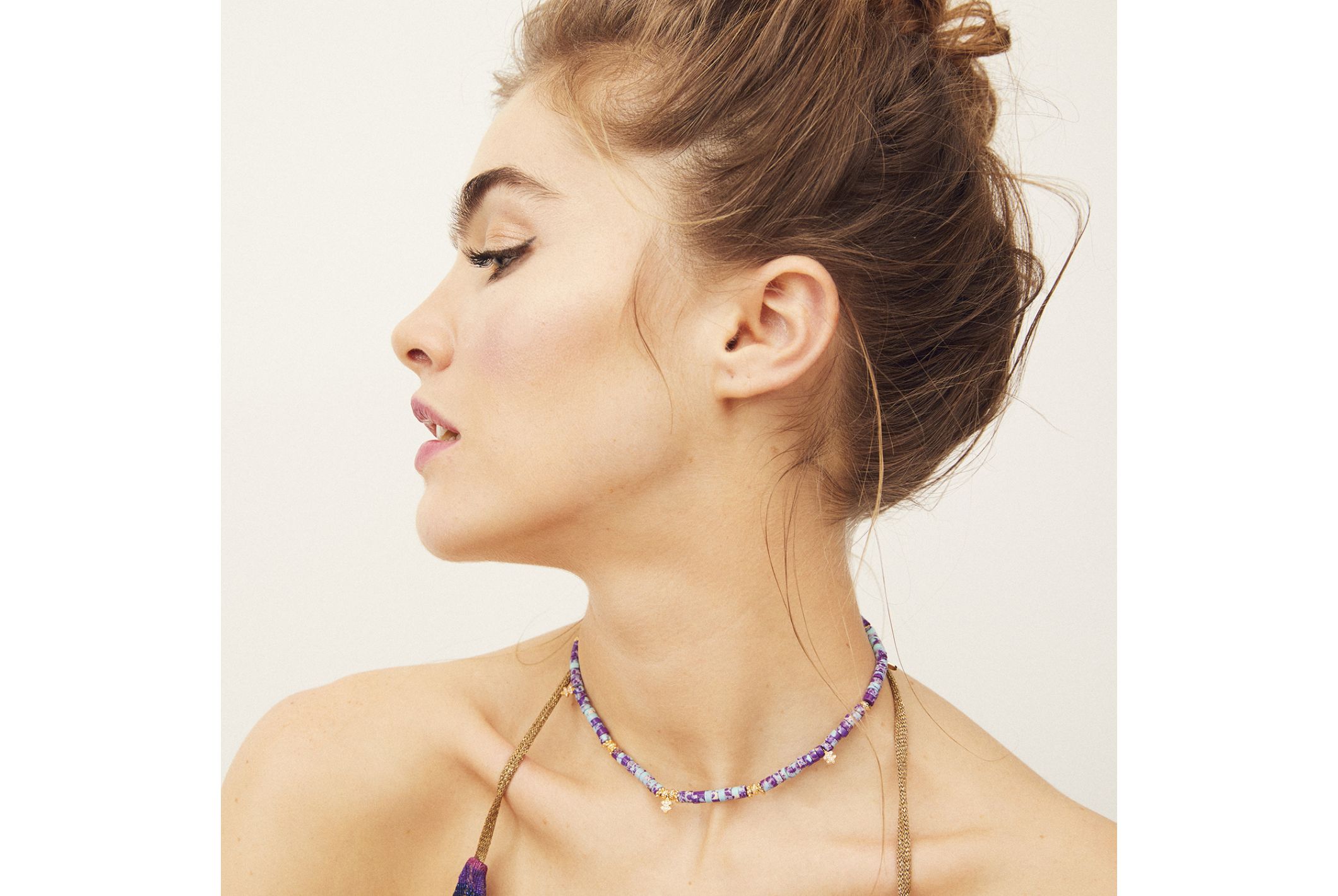 Hipanema Collier Mamba Violet