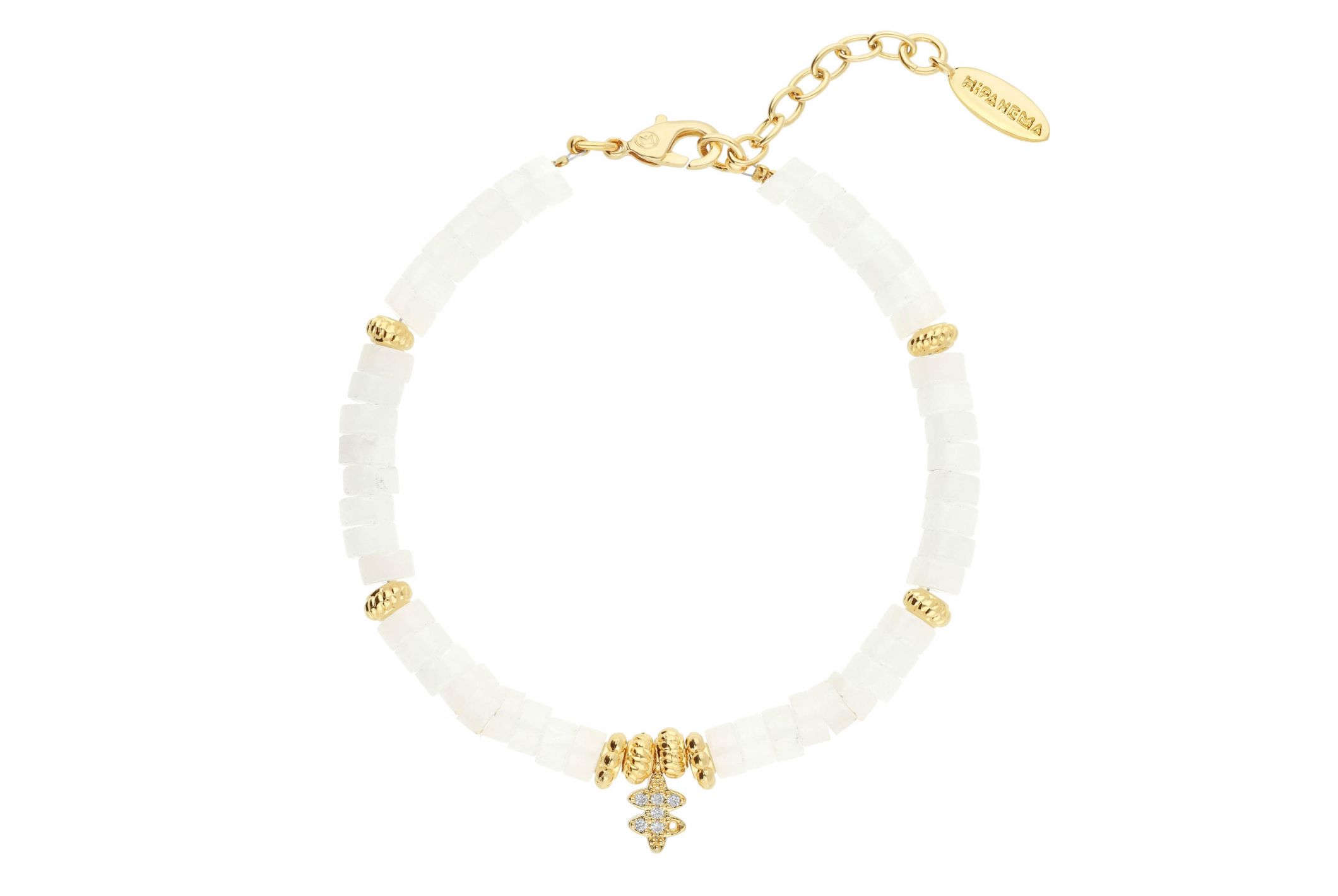 Hipanema Bracelet Matcha White White