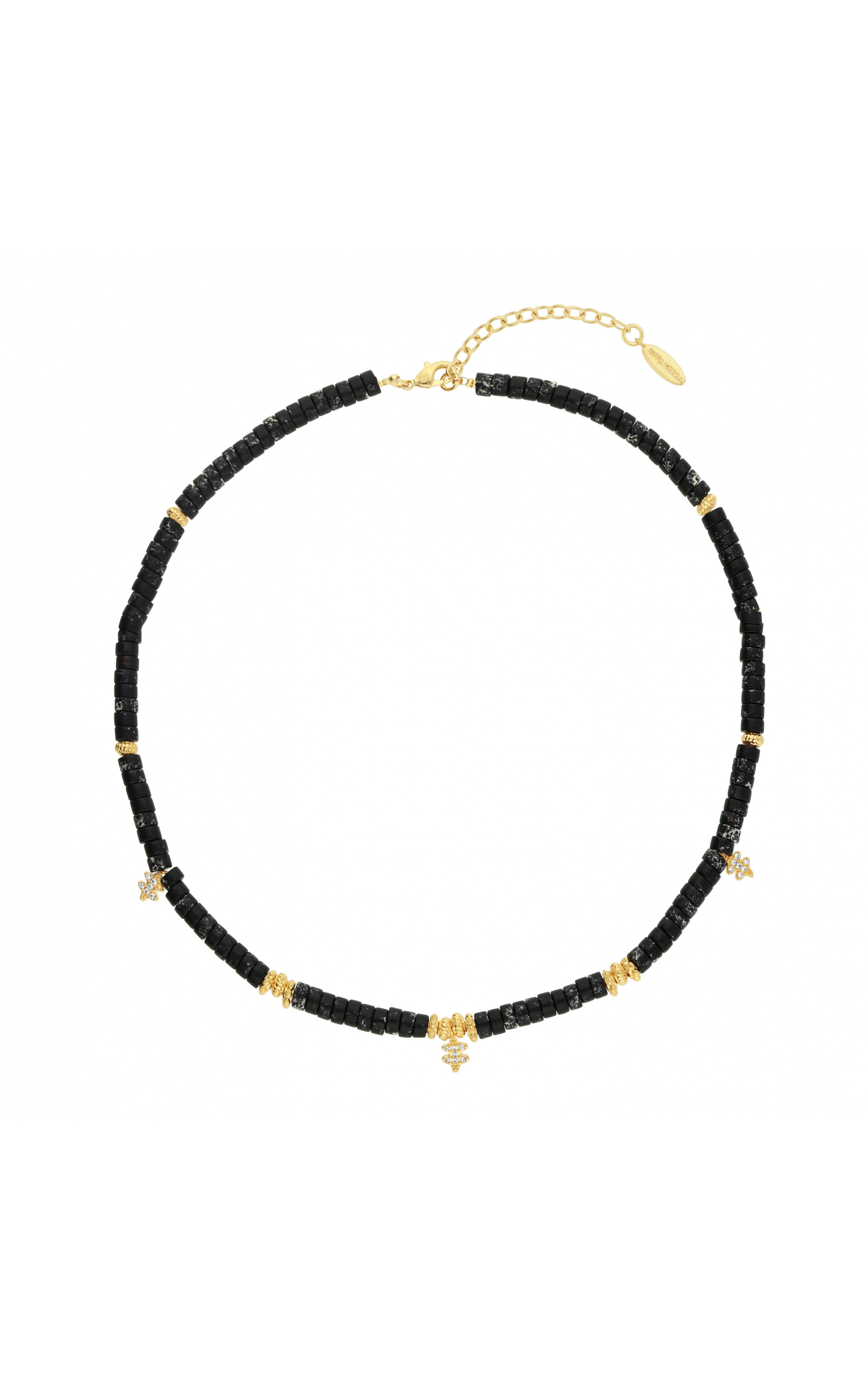 Necklace Mamba Black Black