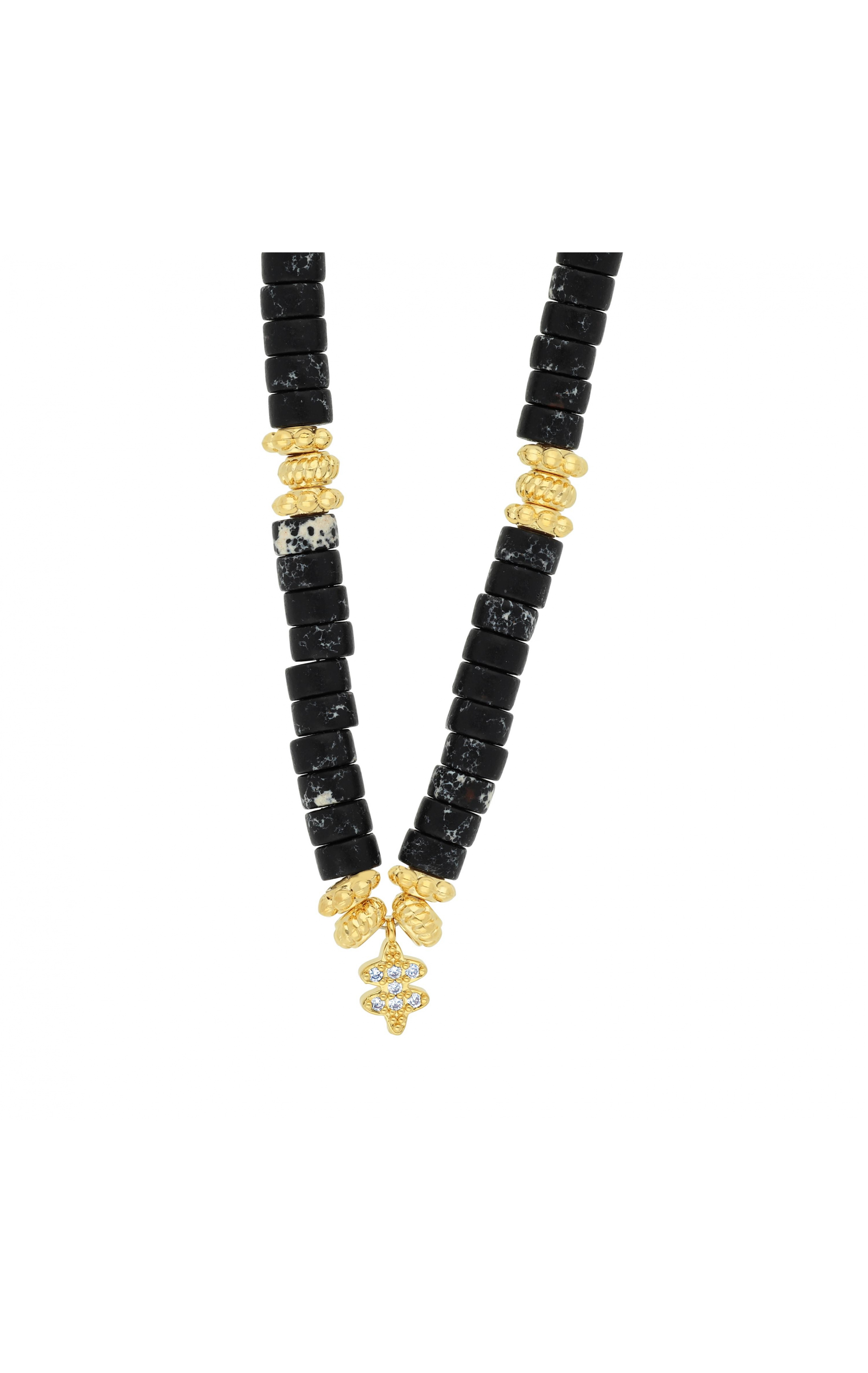 Necklace Mamba Black Black