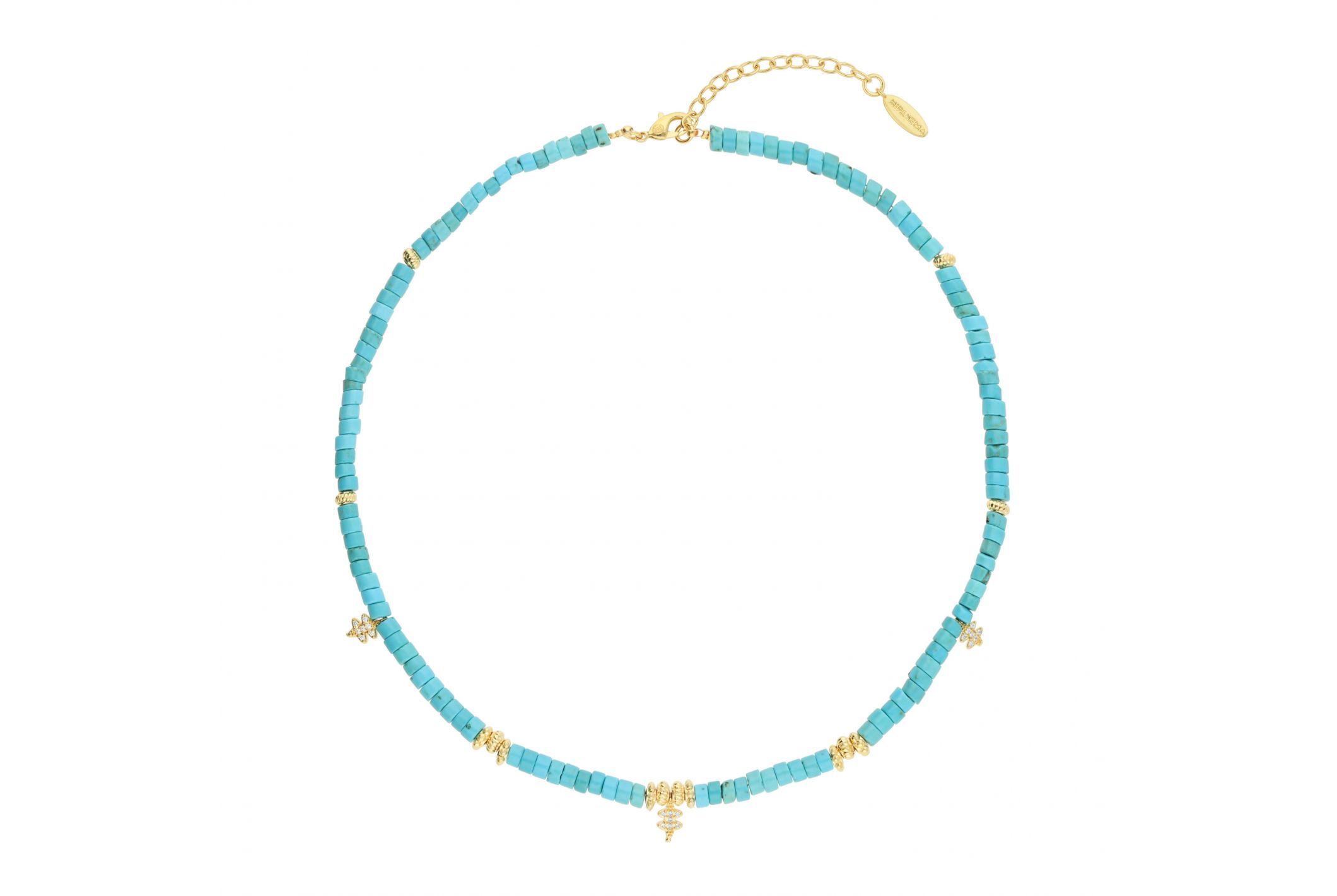 Hipanema Necklace Mamba Turquoise Turquoise