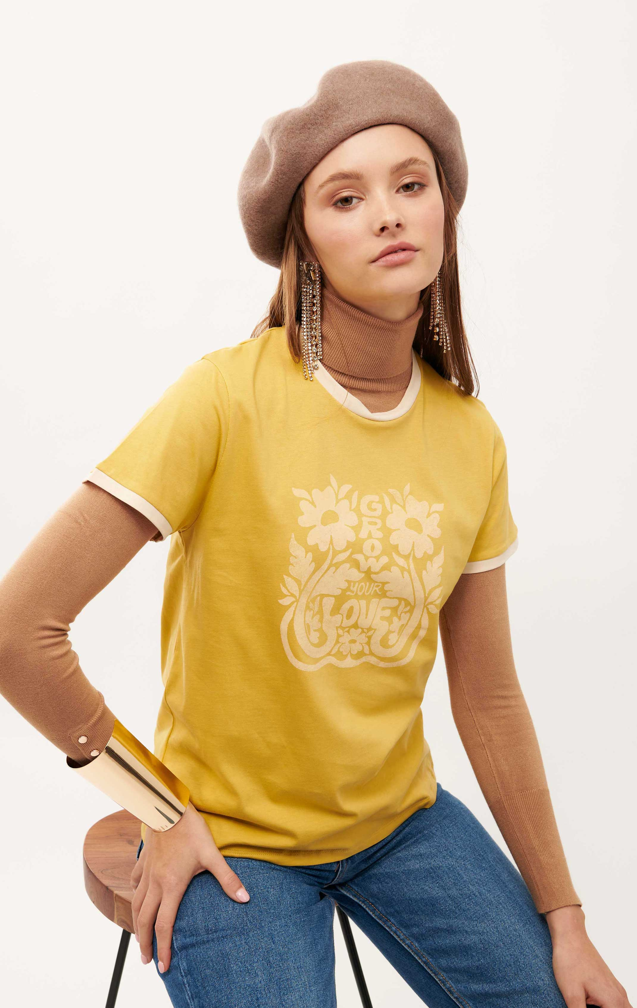 T-shirt Orpheus Yellow