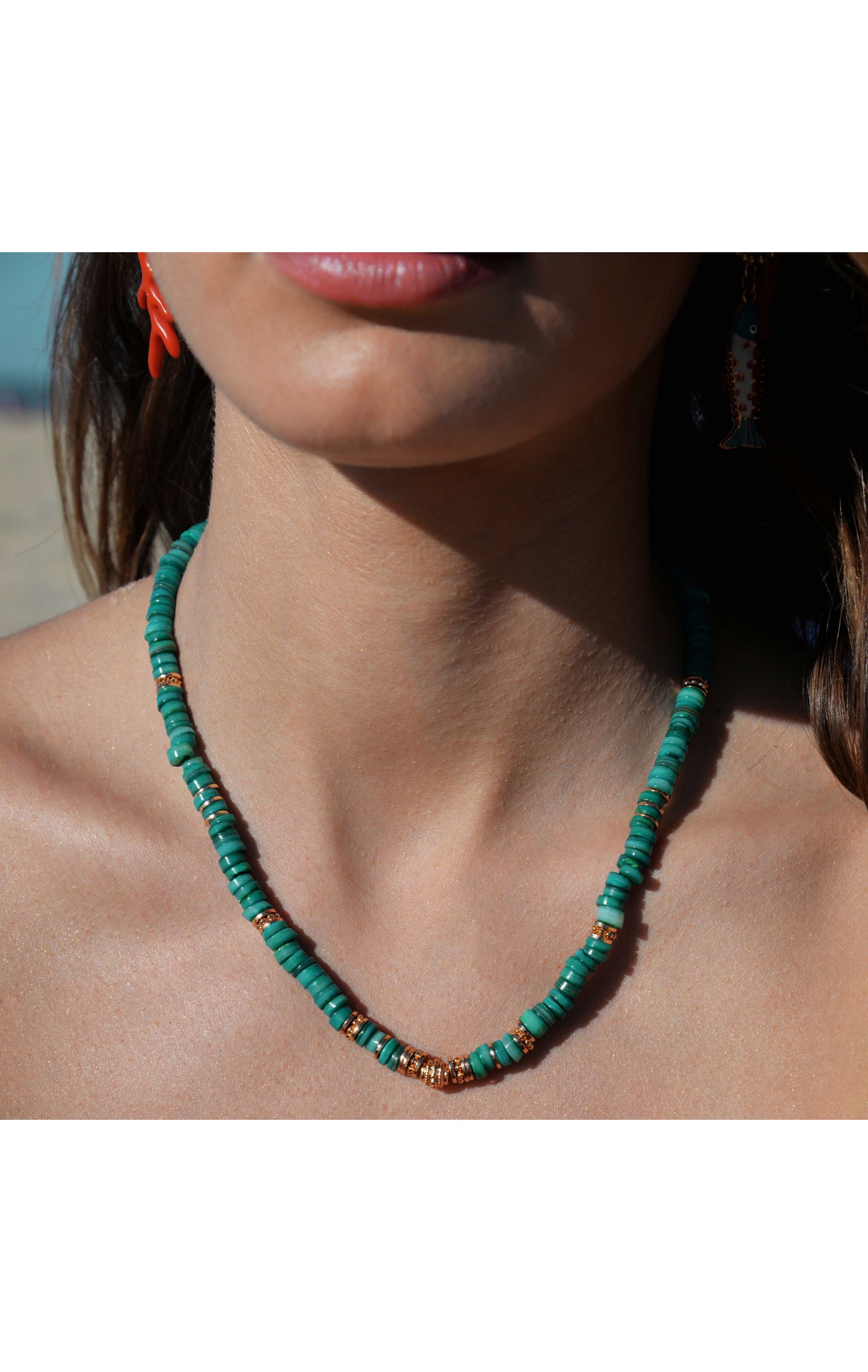 Necklace Allegra Green | HIPANEMA
