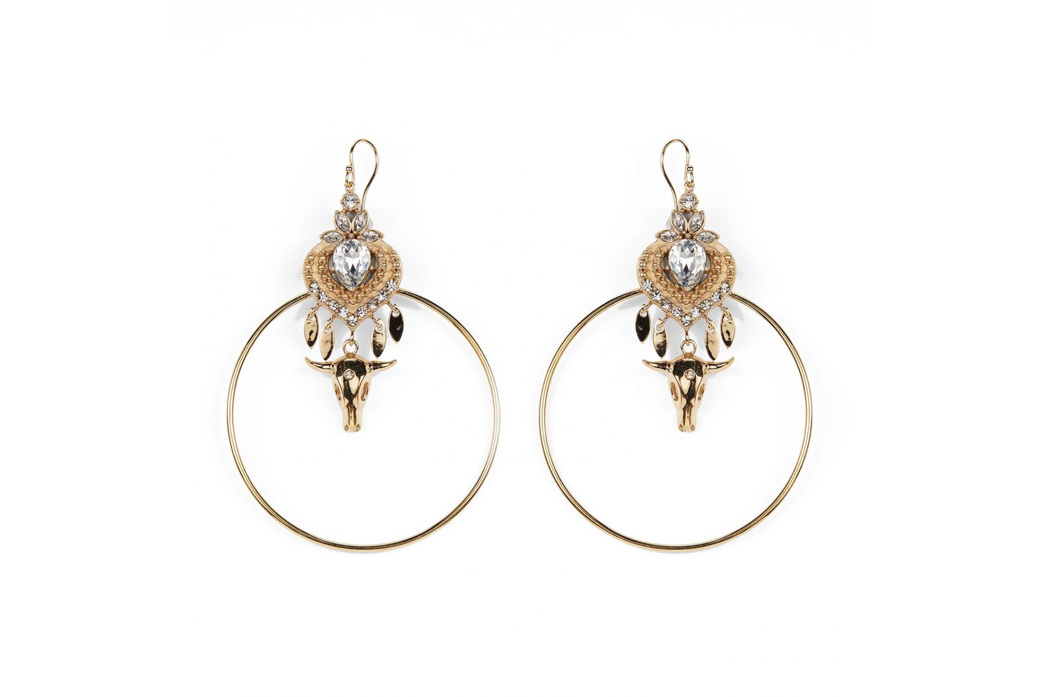 Hipanema Earrings Senorita Gold Gold