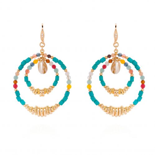 Boucles d'oreilles Karamba