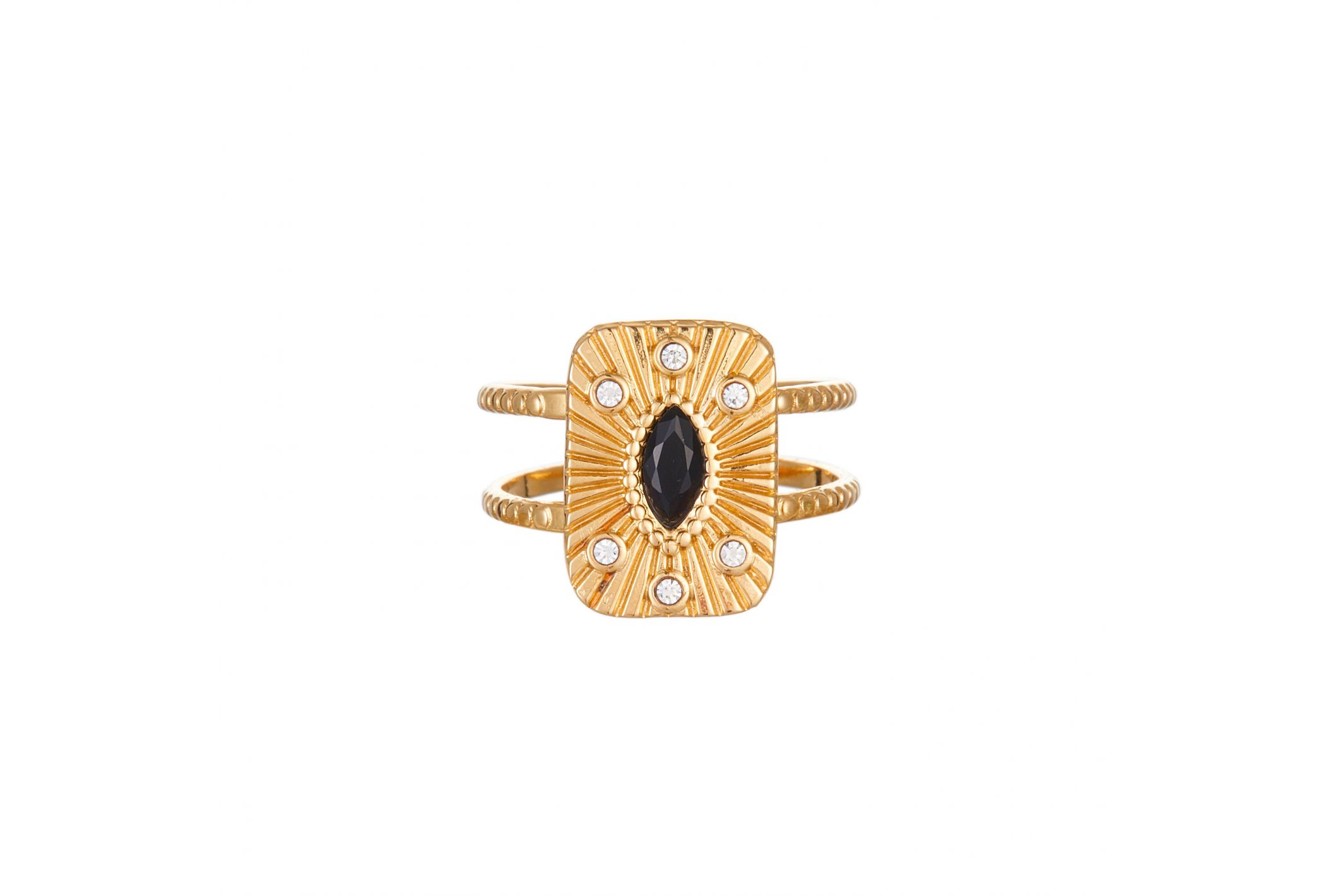 Hipanema Bague Tarah Noir