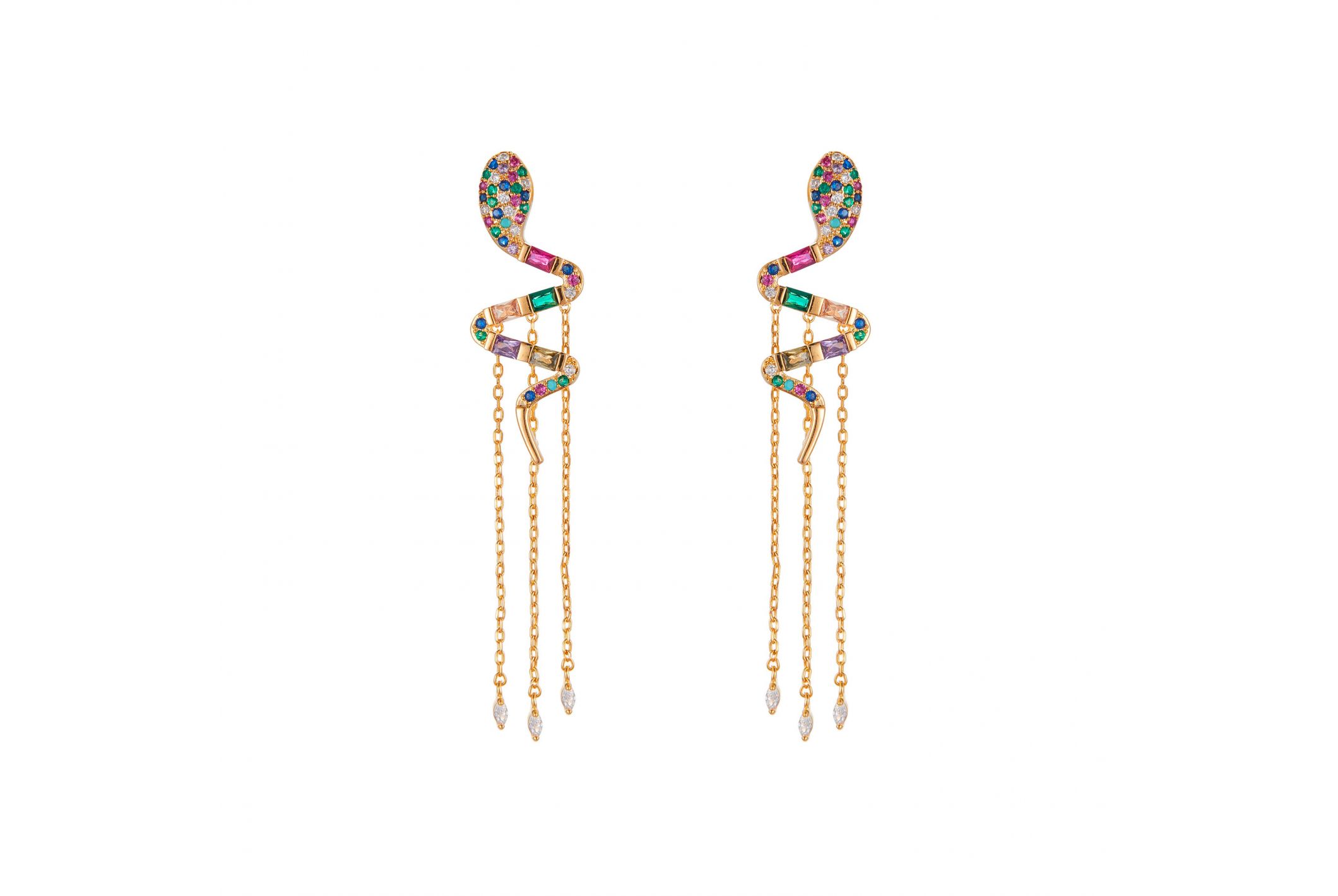 Hipanema Boucles d'oreilles Jafar Multicolore