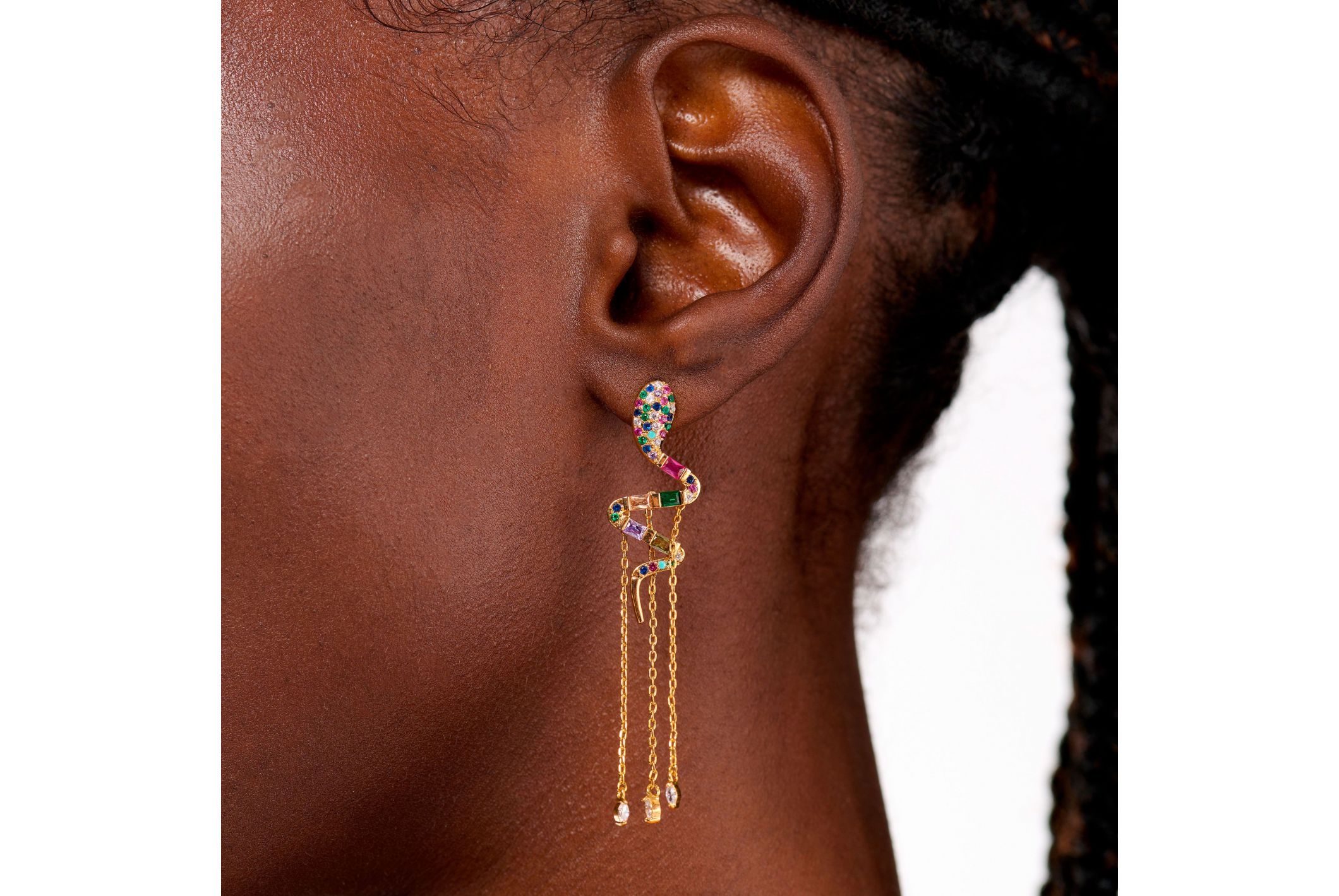 Hipanema Boucles d'oreilles Jafar Multicolore