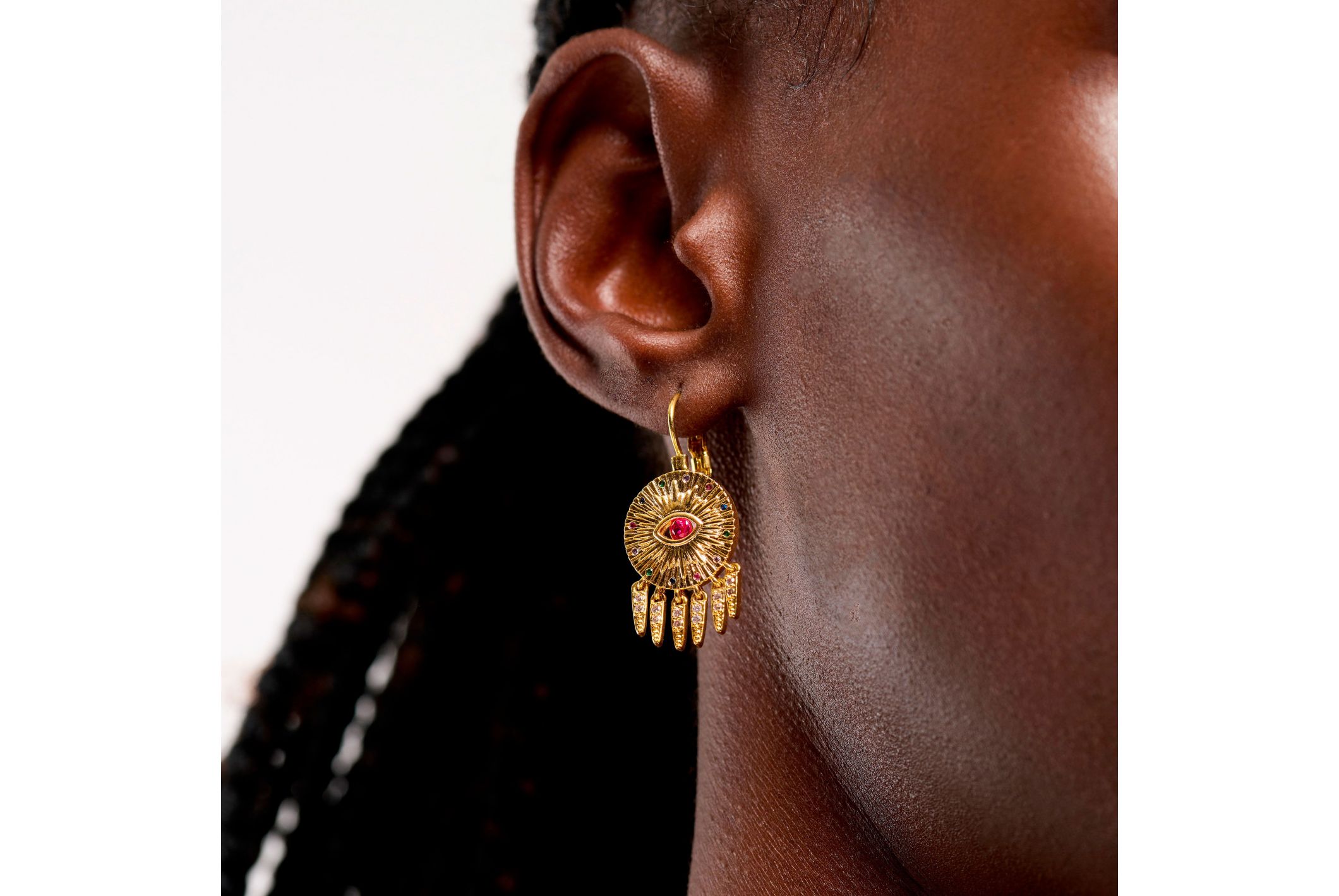 Hipanema Earrings Ubu Gold