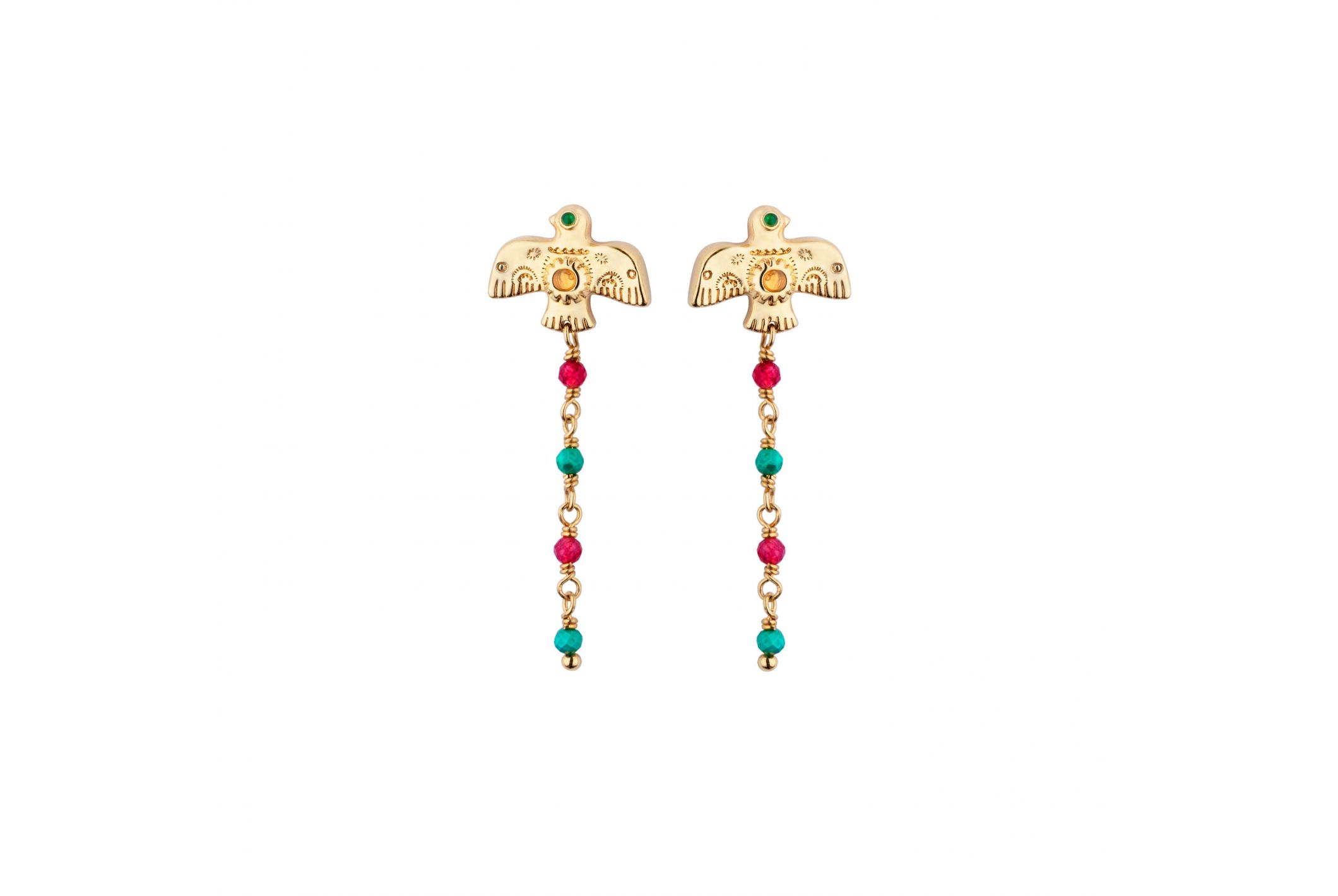 Hipanema Earrings Morelia Gold