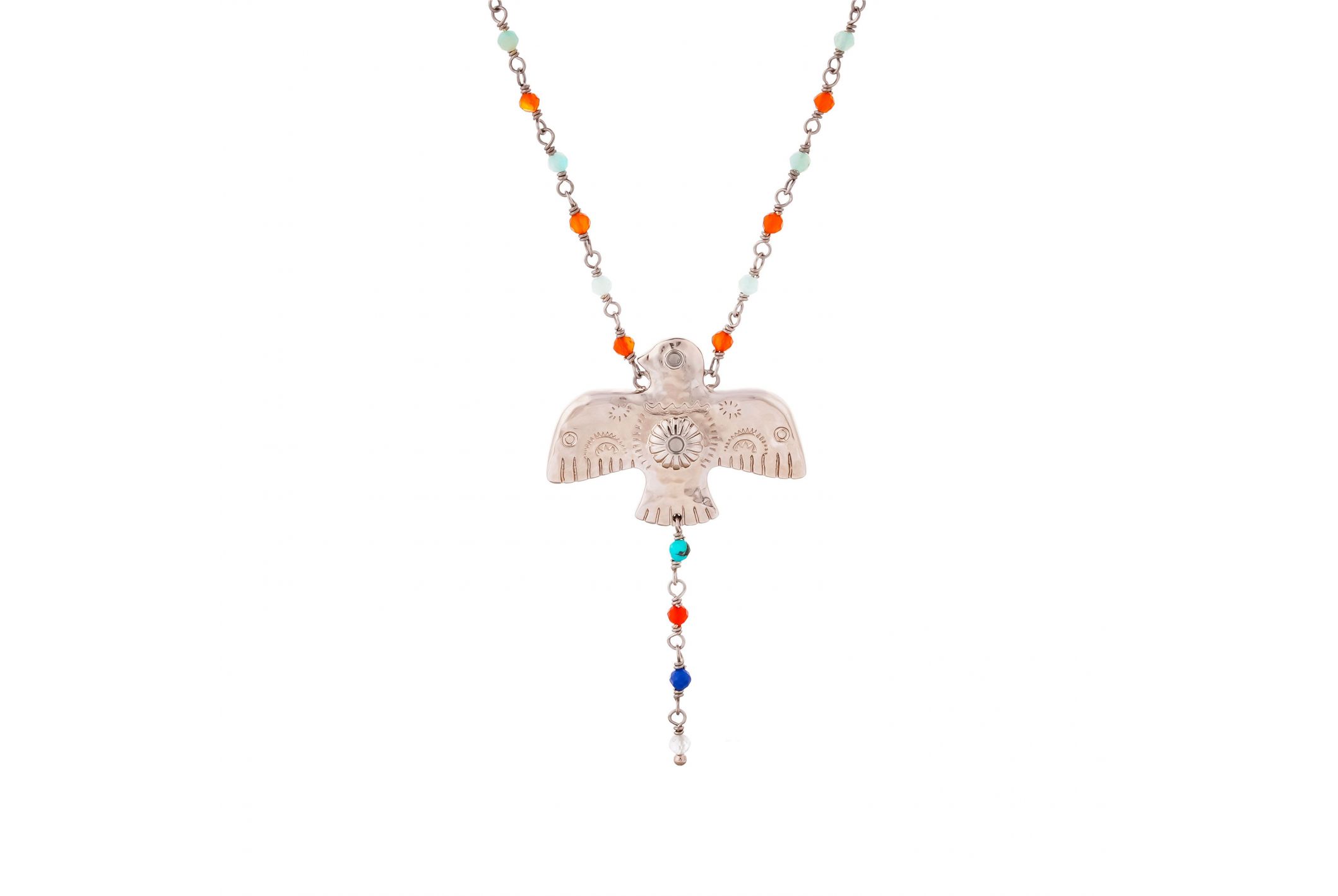 Hipanema Collier Rosaria Argenté