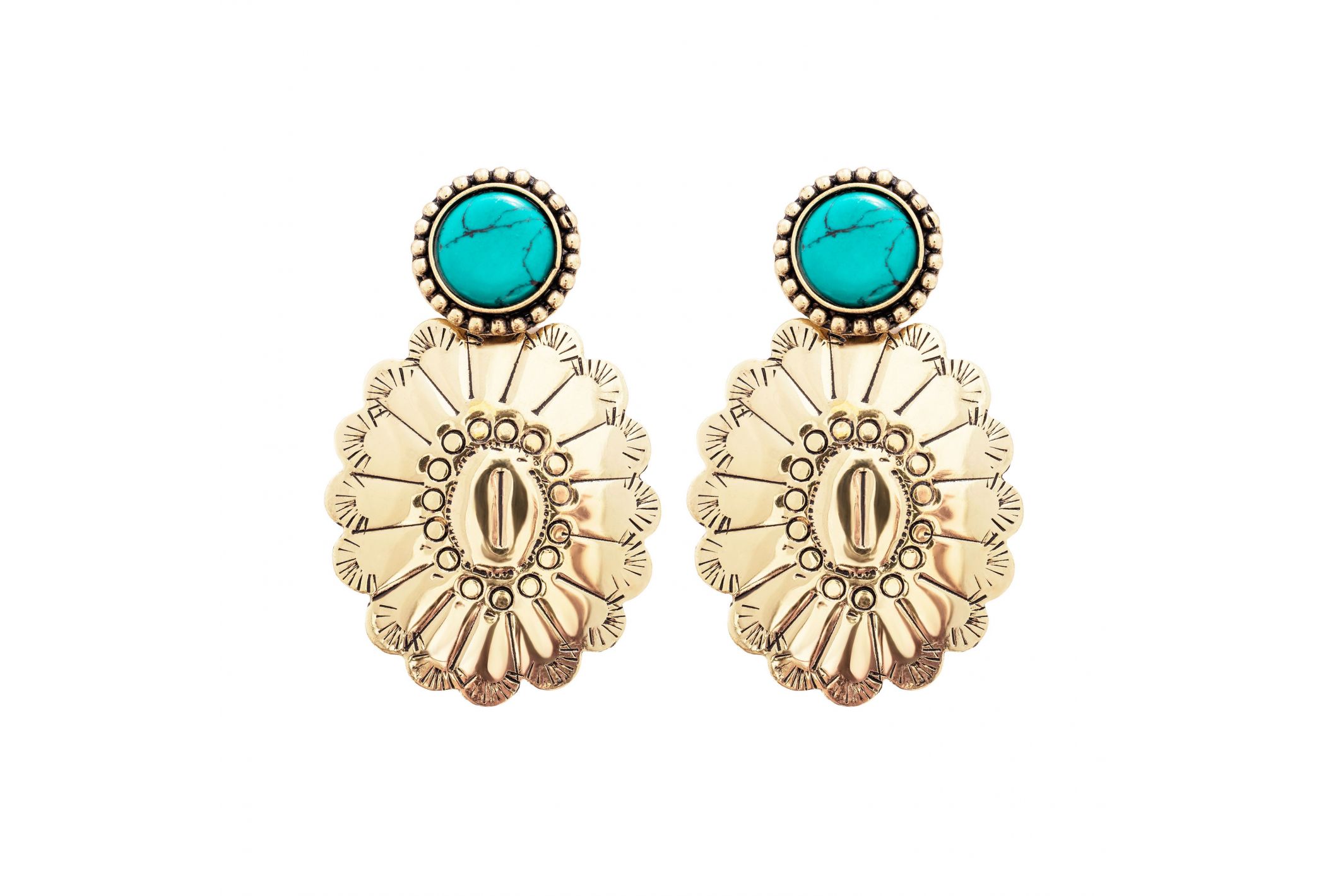 Hipanema Earrings Myrtha Gold