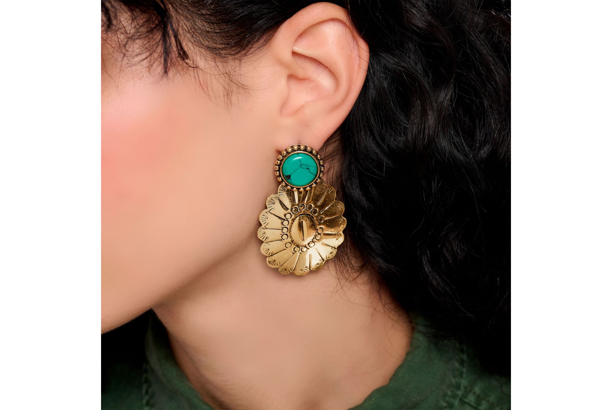 Hipanema Earrings Myrtha Gold