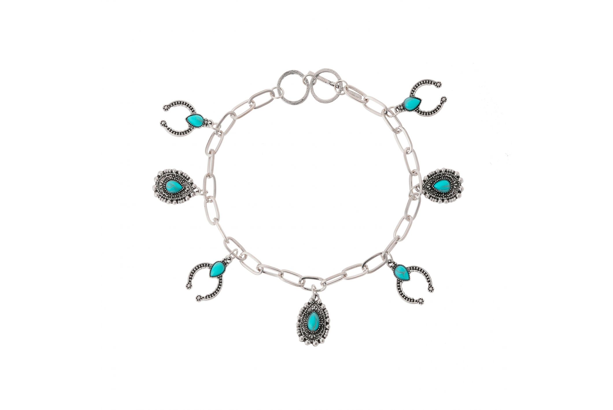 Hipanema Bracelet Amulett Argenté