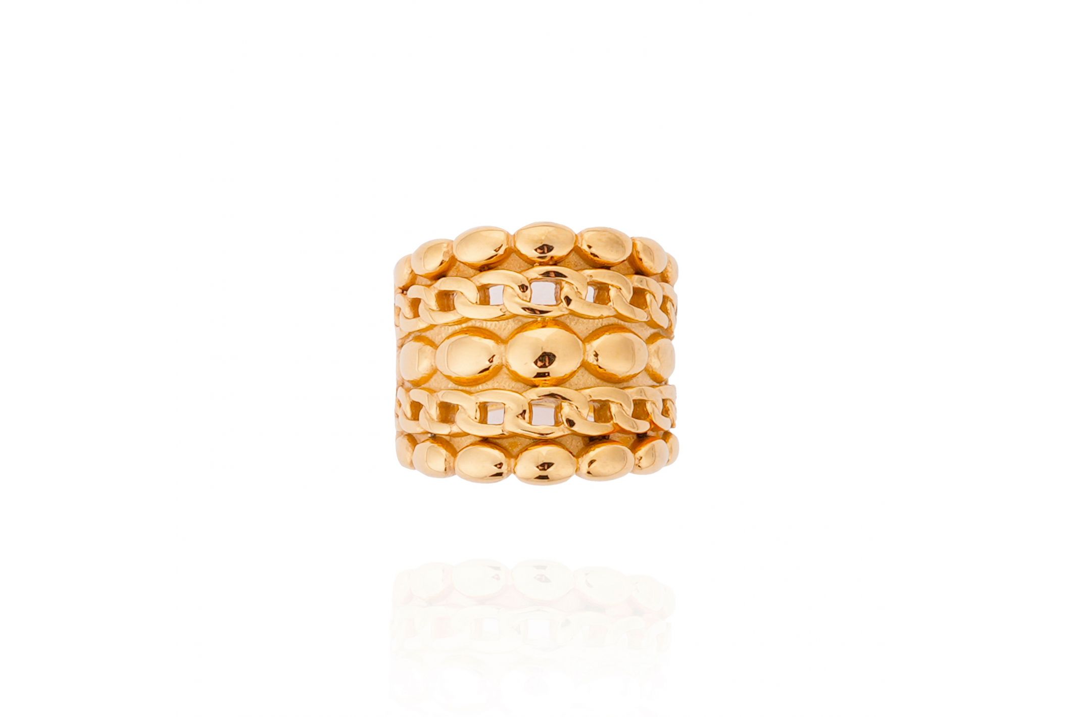 Hipanema Ring Hellenis Gold