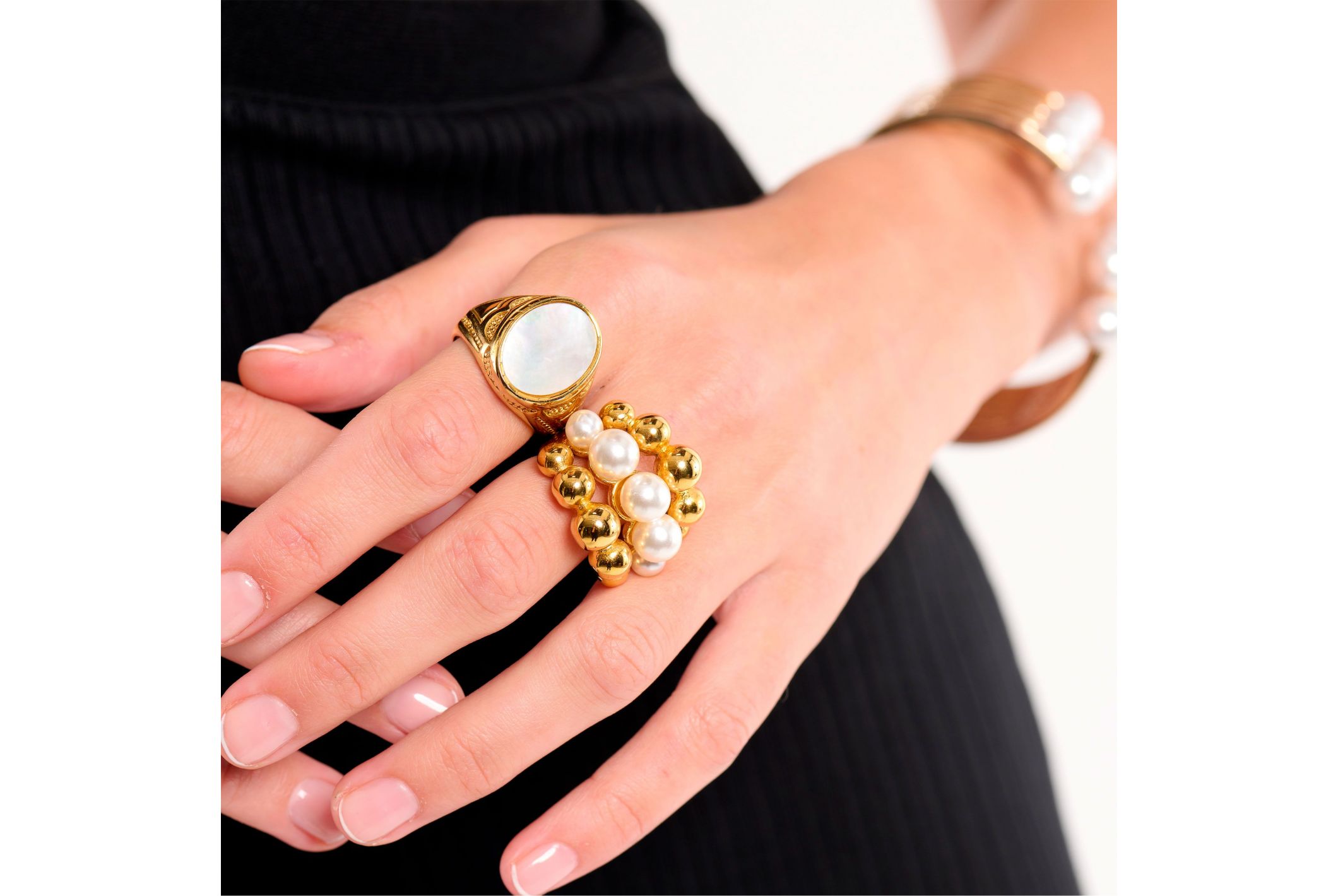 Hipanema Ring Canopus Gold