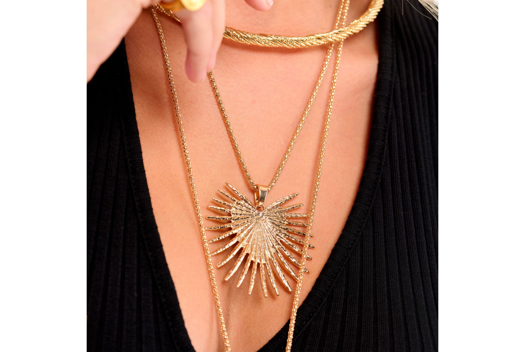 Hipanema Necklace Neferti Gold