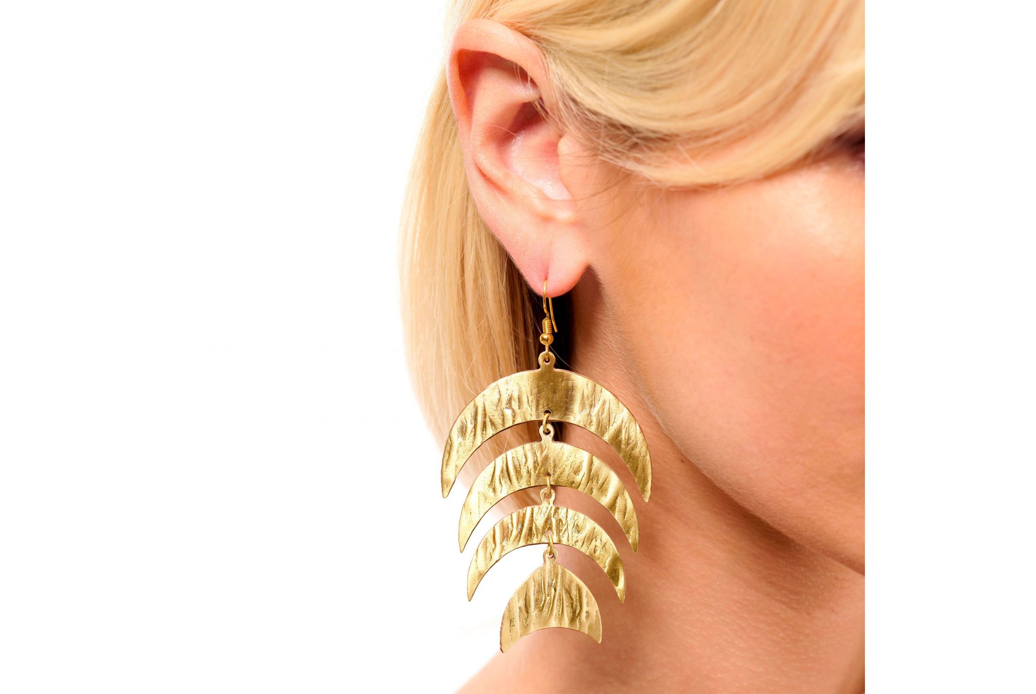 Hipanema Boucles d'oreilles Taiana Doré