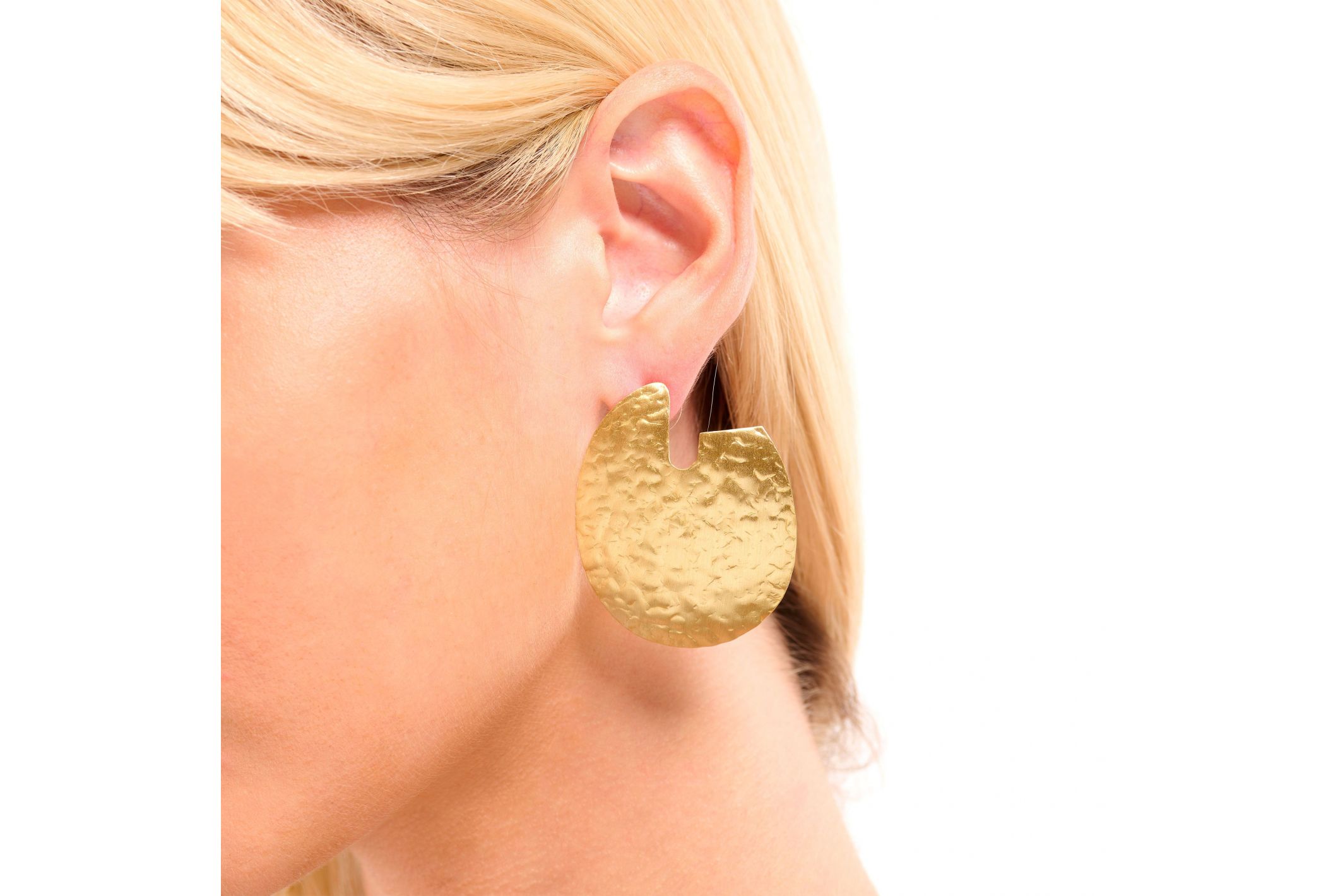 Hipanema Earrings Nikau Gold