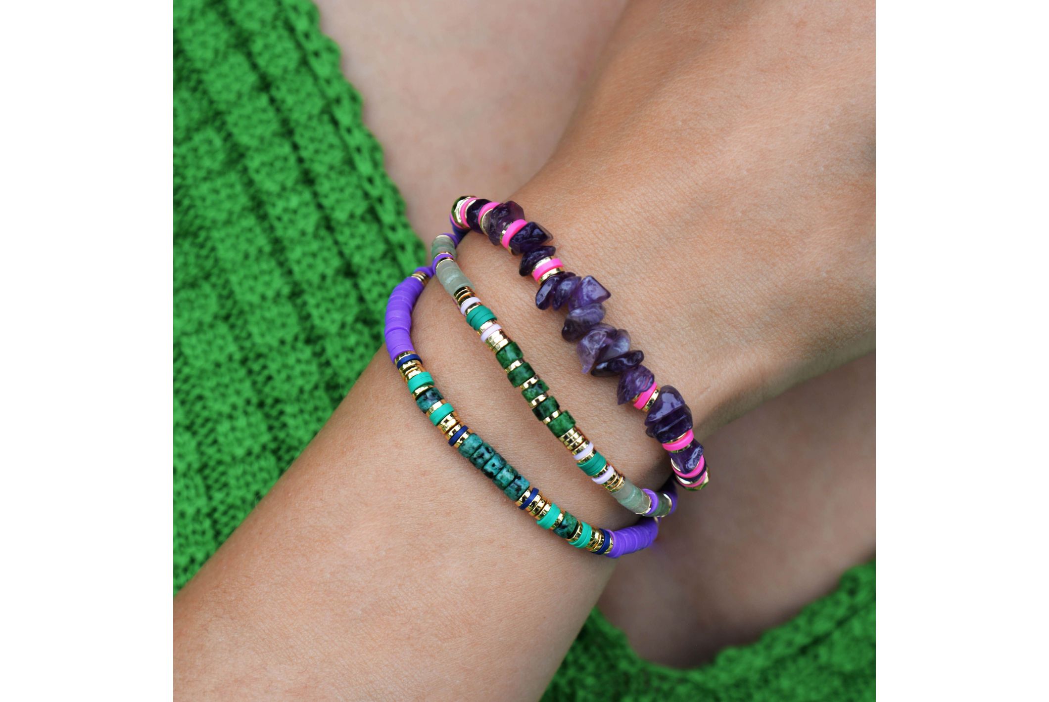 Hipanema Bracelet Vadorada Purple