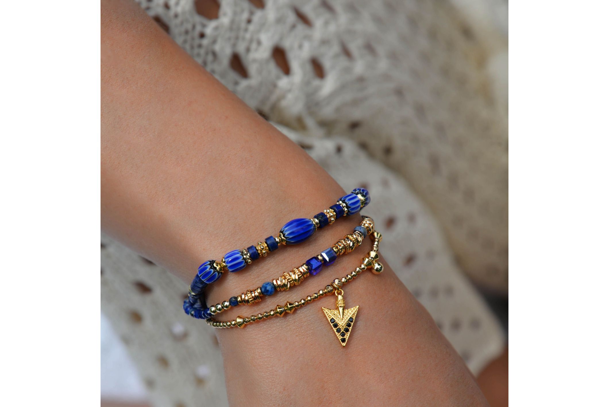 Hipanema Bracelet Vadorada Blue