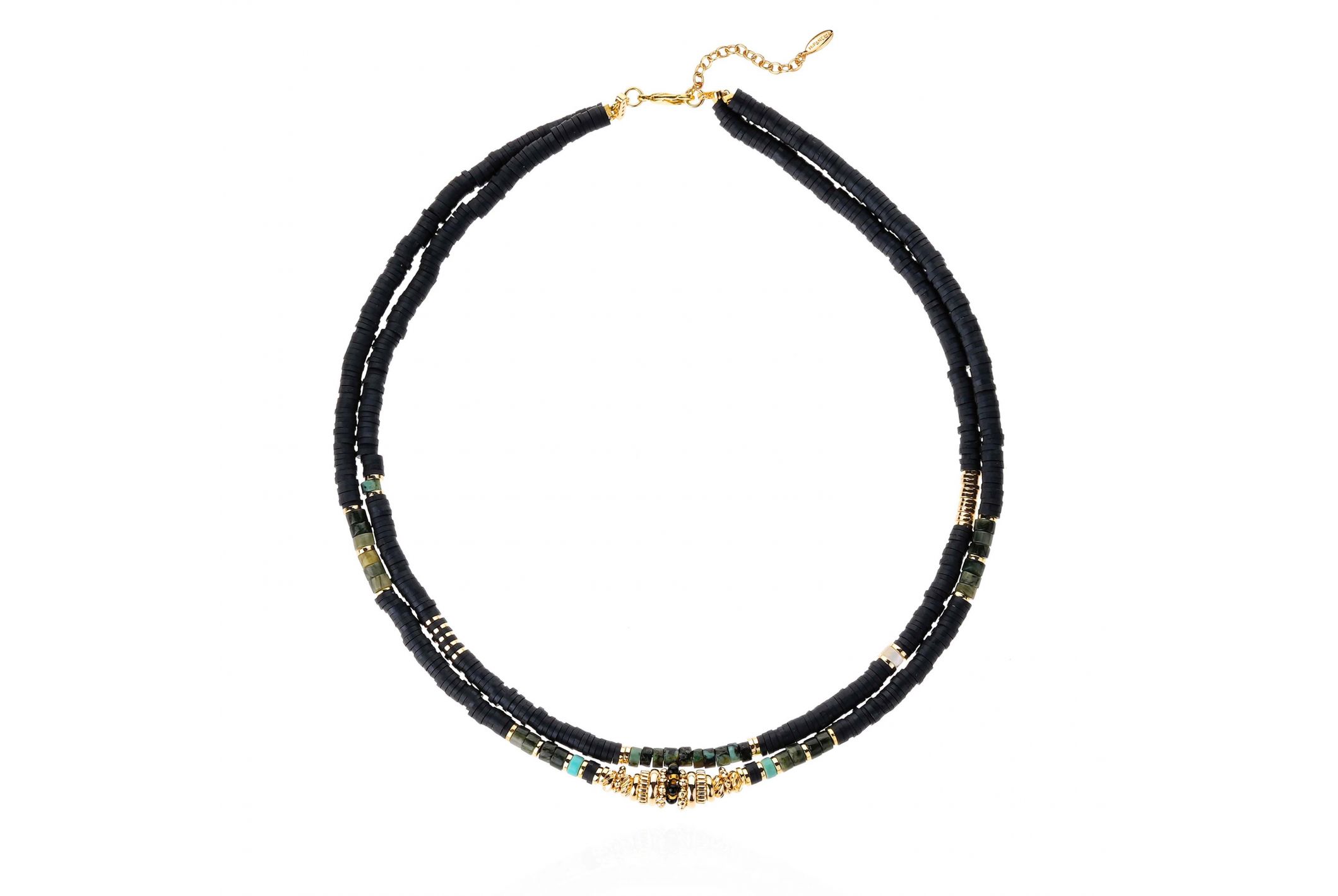 Hipanema Collier Twinsy Noir