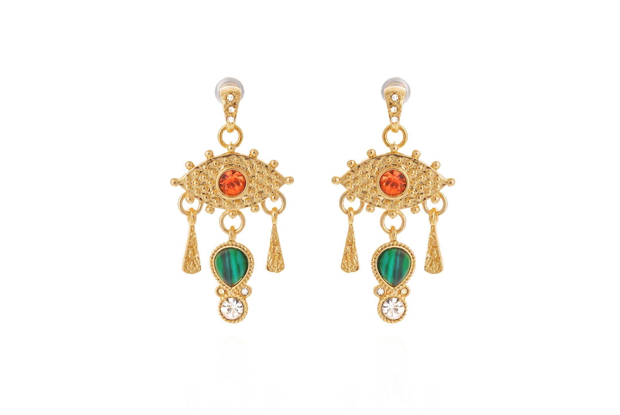 Hipanema Earrings Syracuz Gold