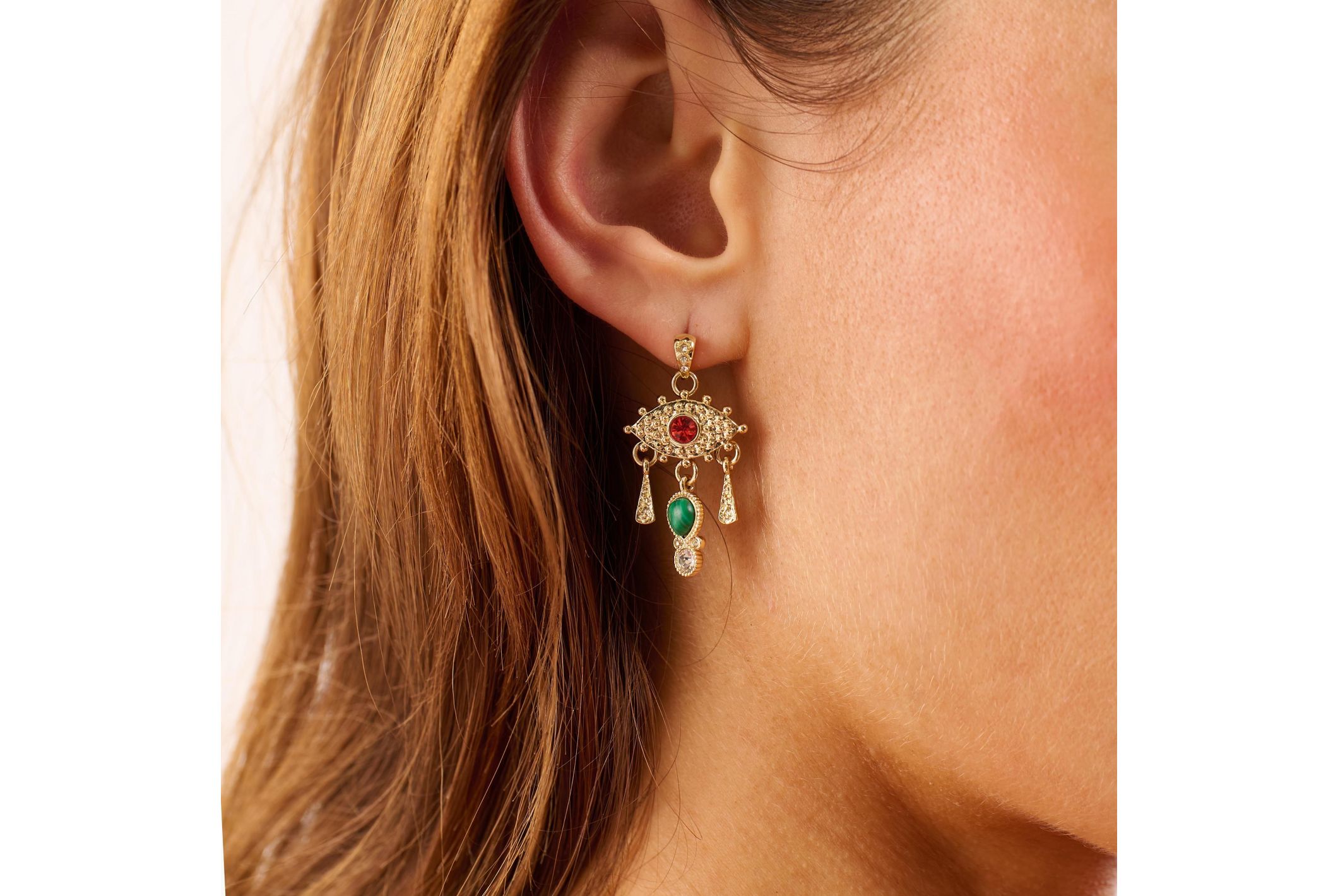 Hipanema Earrings Syracuz Gold