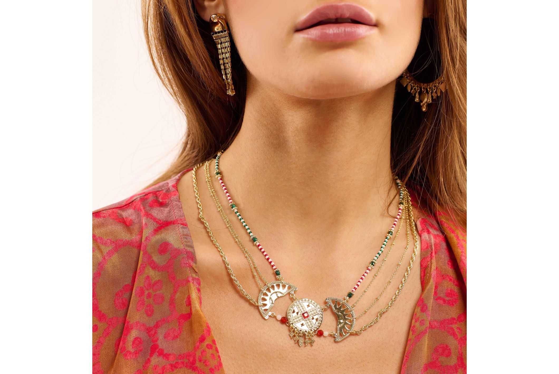 Hipanema Necklace Maraja Gold