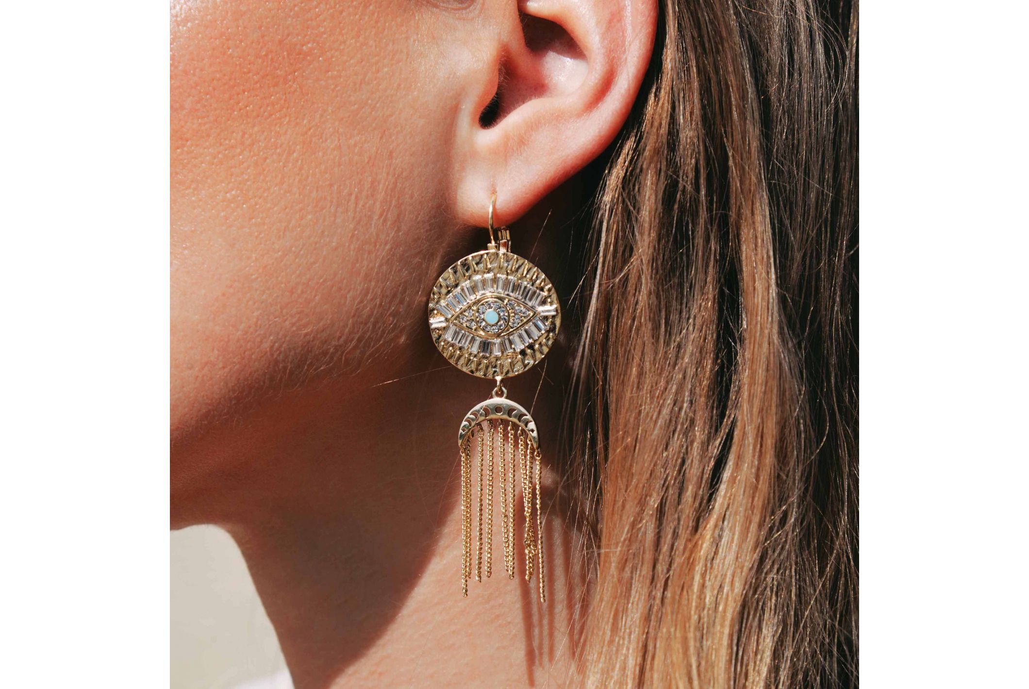 Hipanema Earrings Mistik Gold