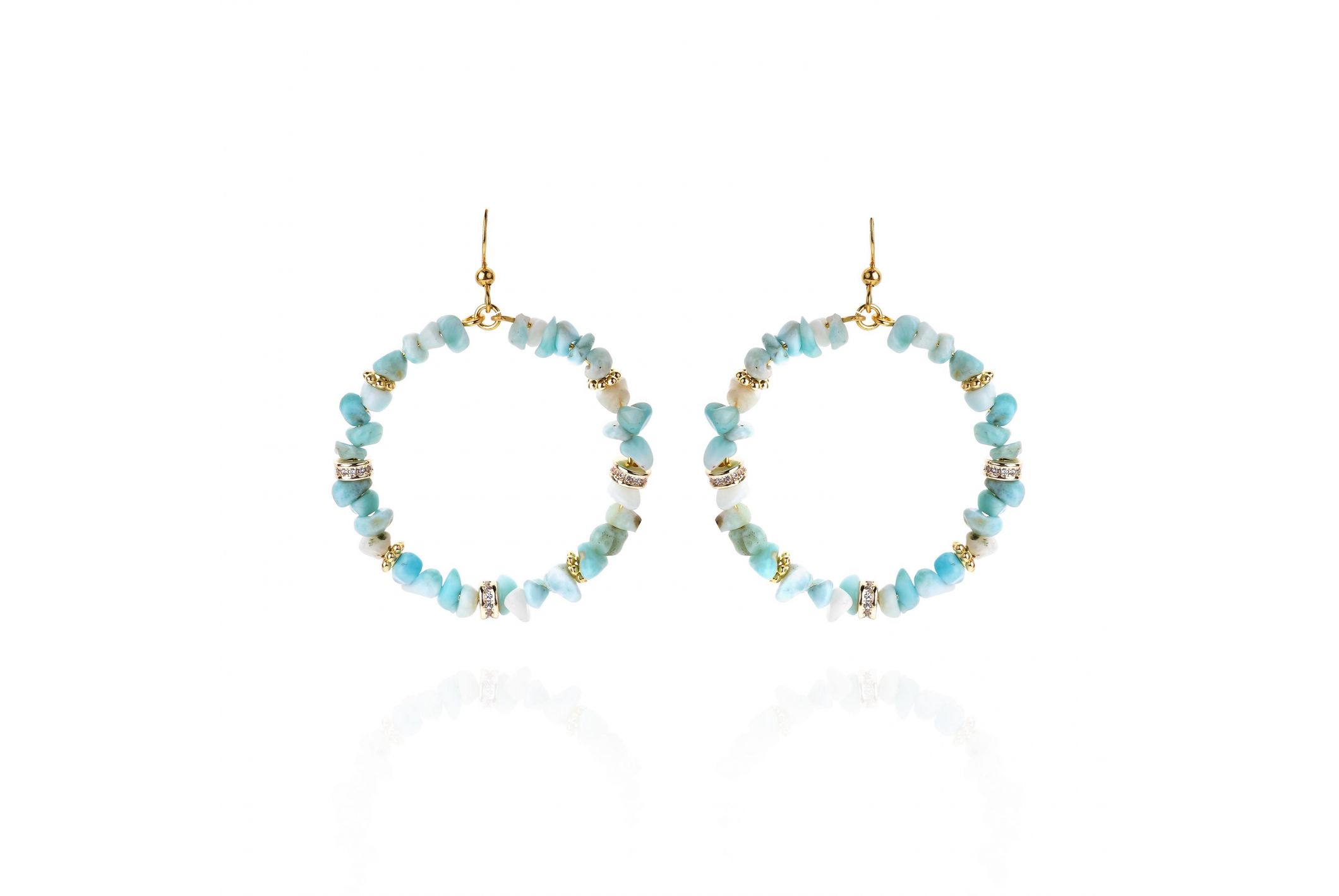 Hipanema Boucles d'oreilles Martinika Turquoise