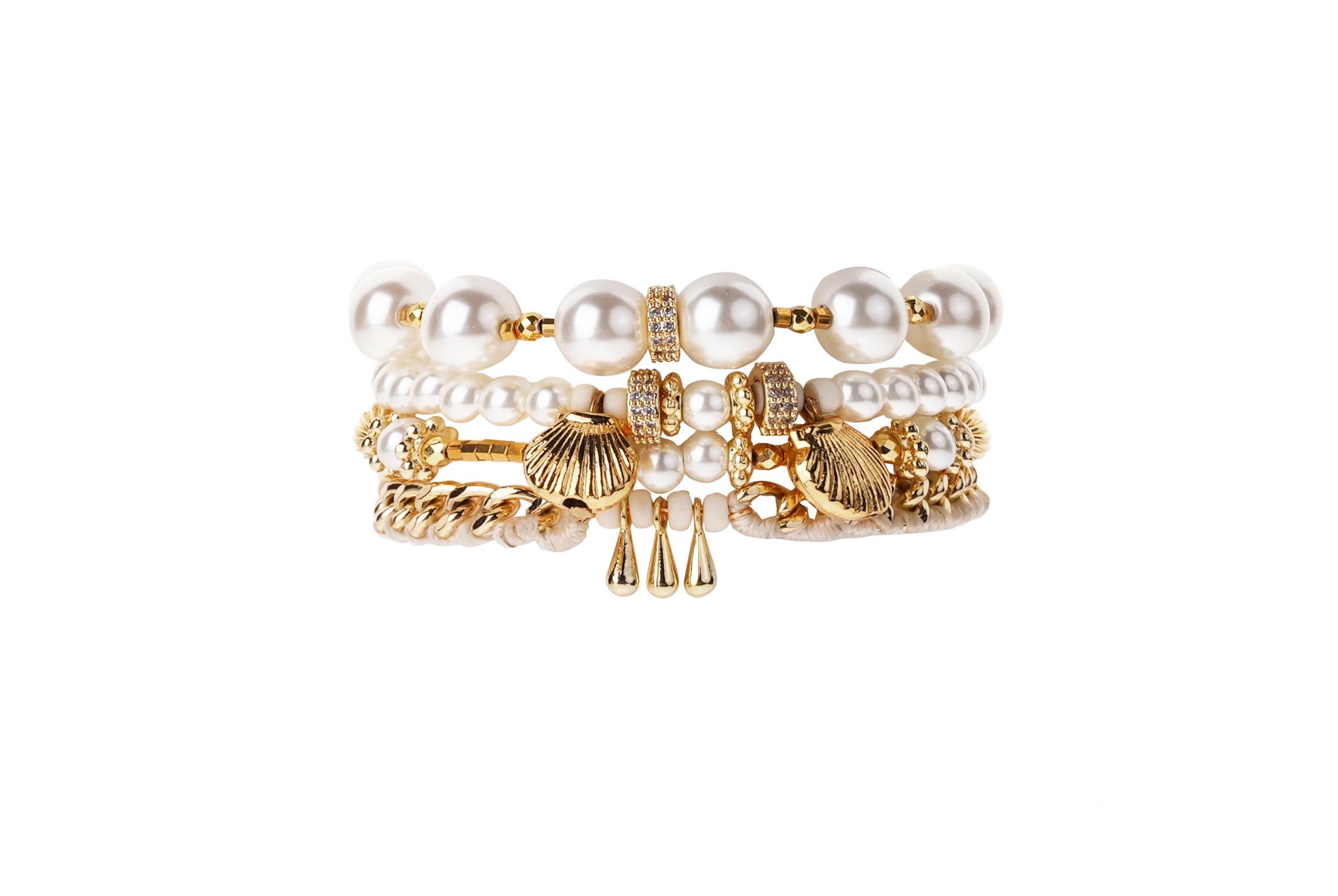 Hipanema Bracelet Palerma Gold