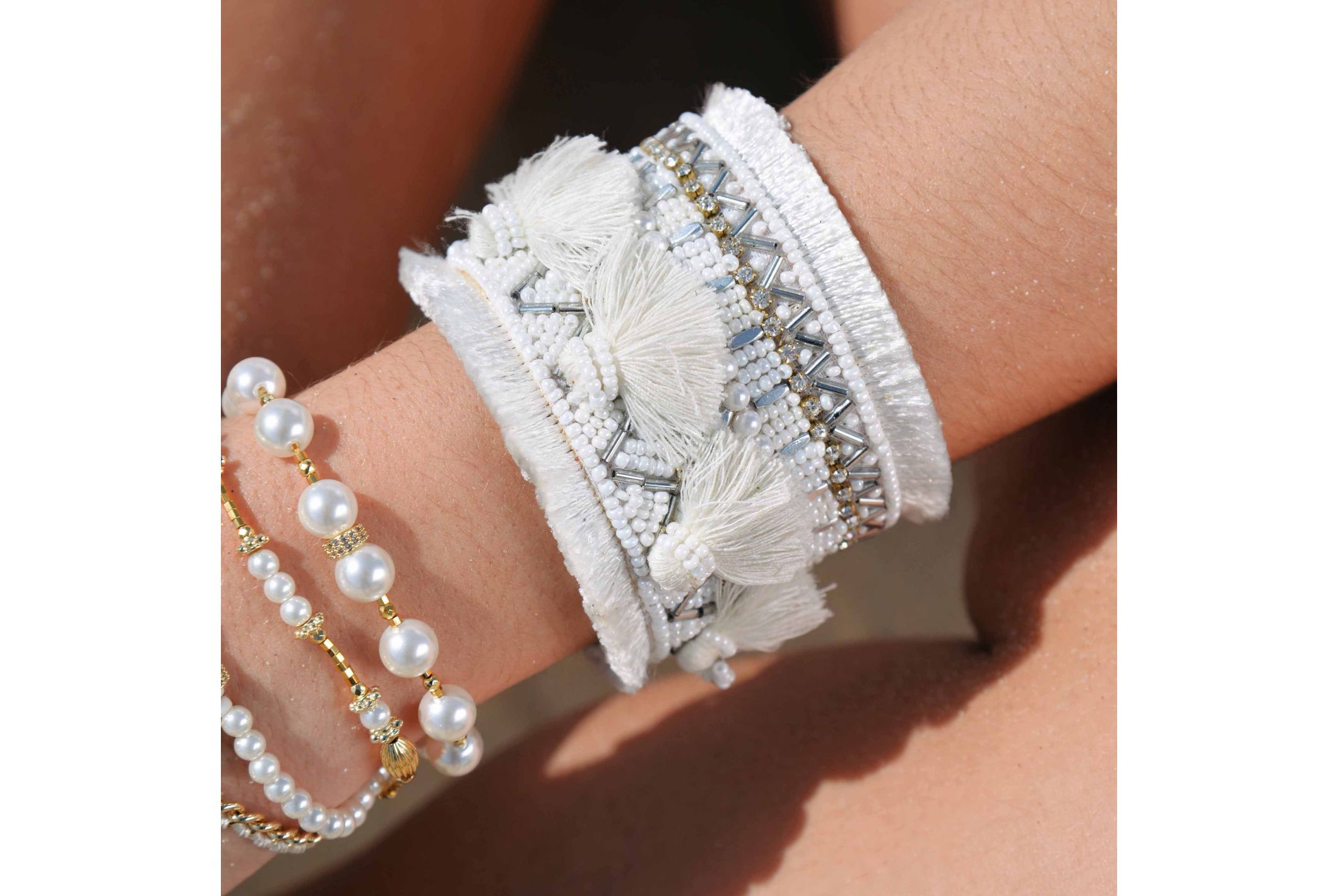 Hipanema Bracelet Engy Blanc