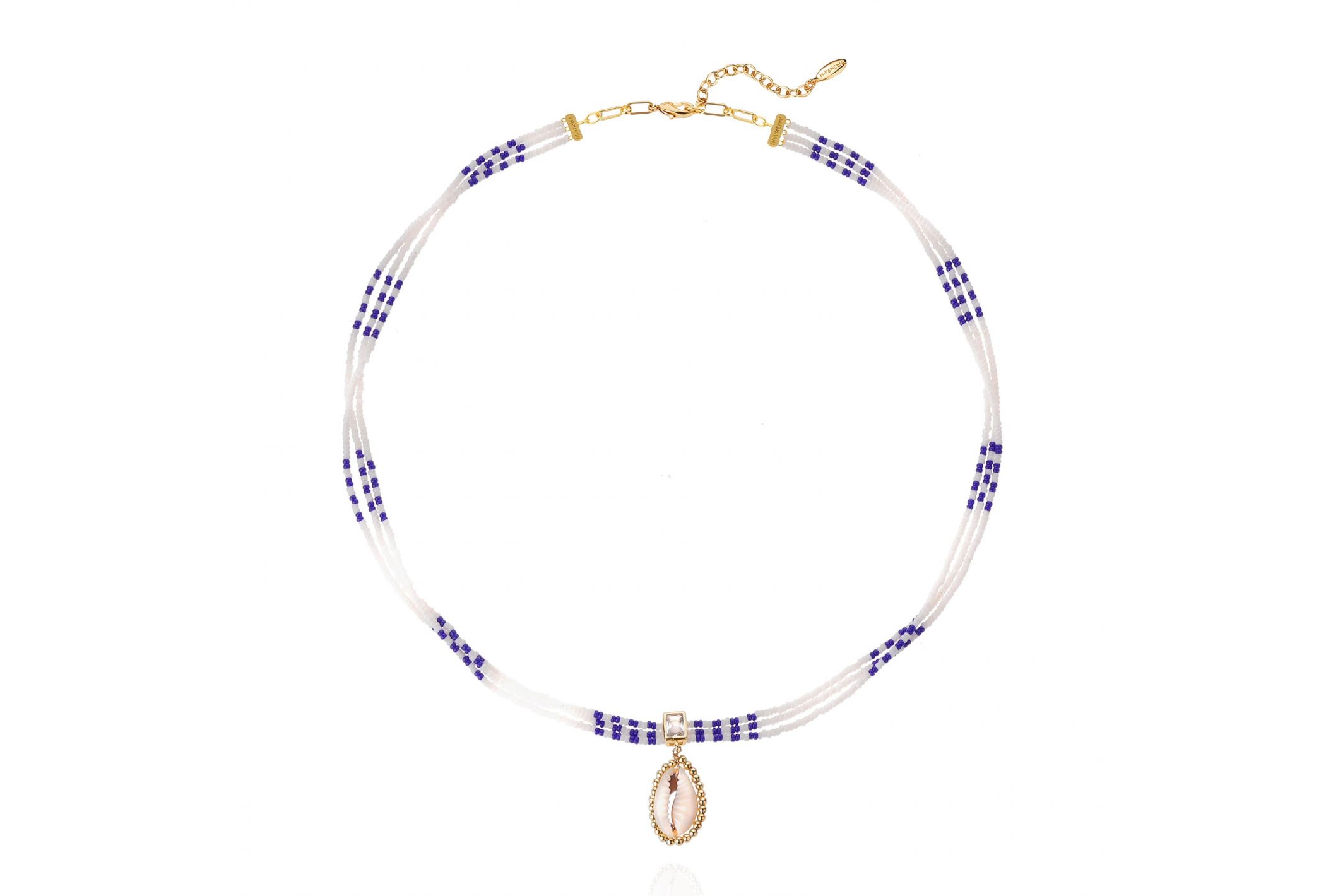 Hipanema Collier Nymphe Blanc