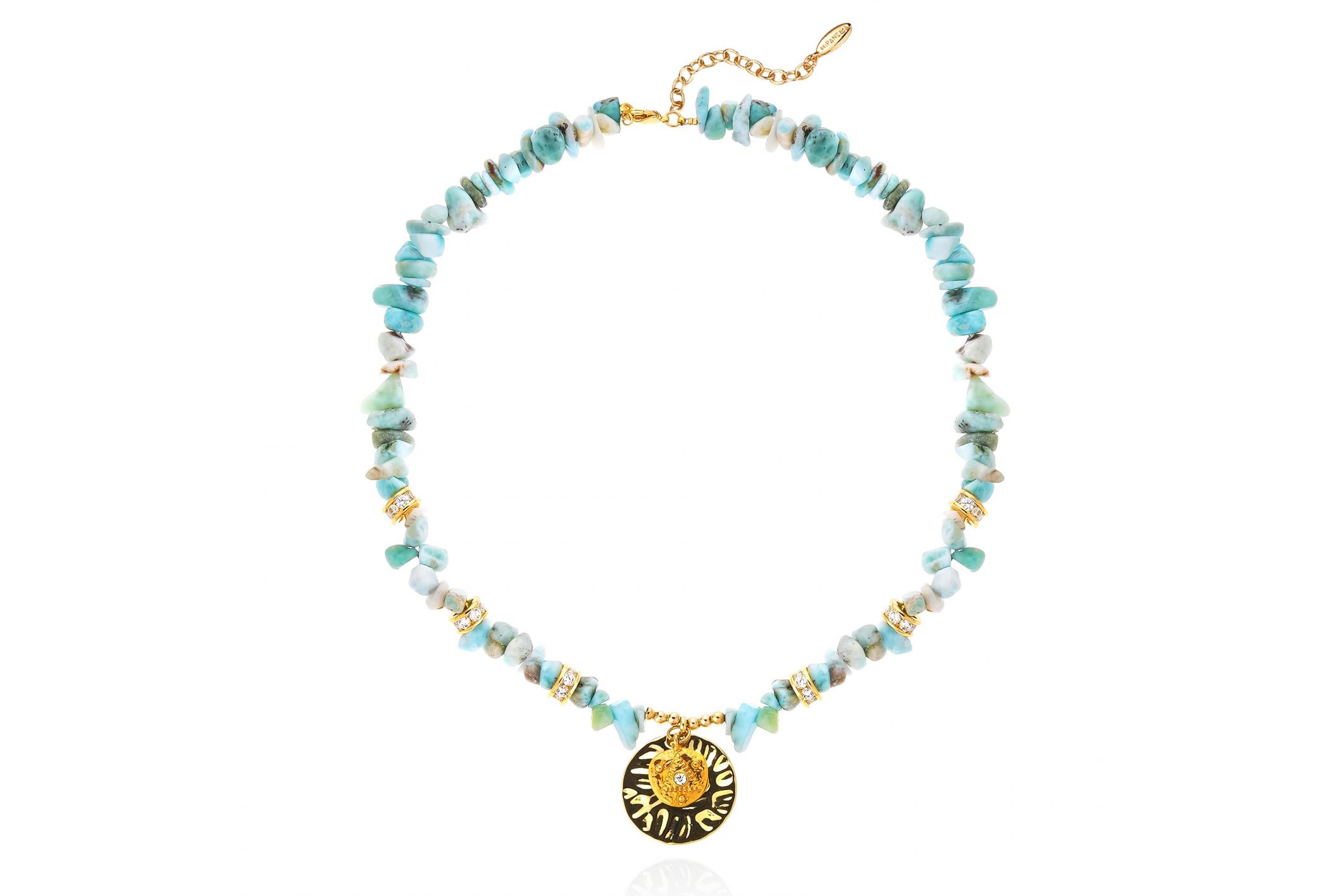 Hipanema Collier Victor Turquoise