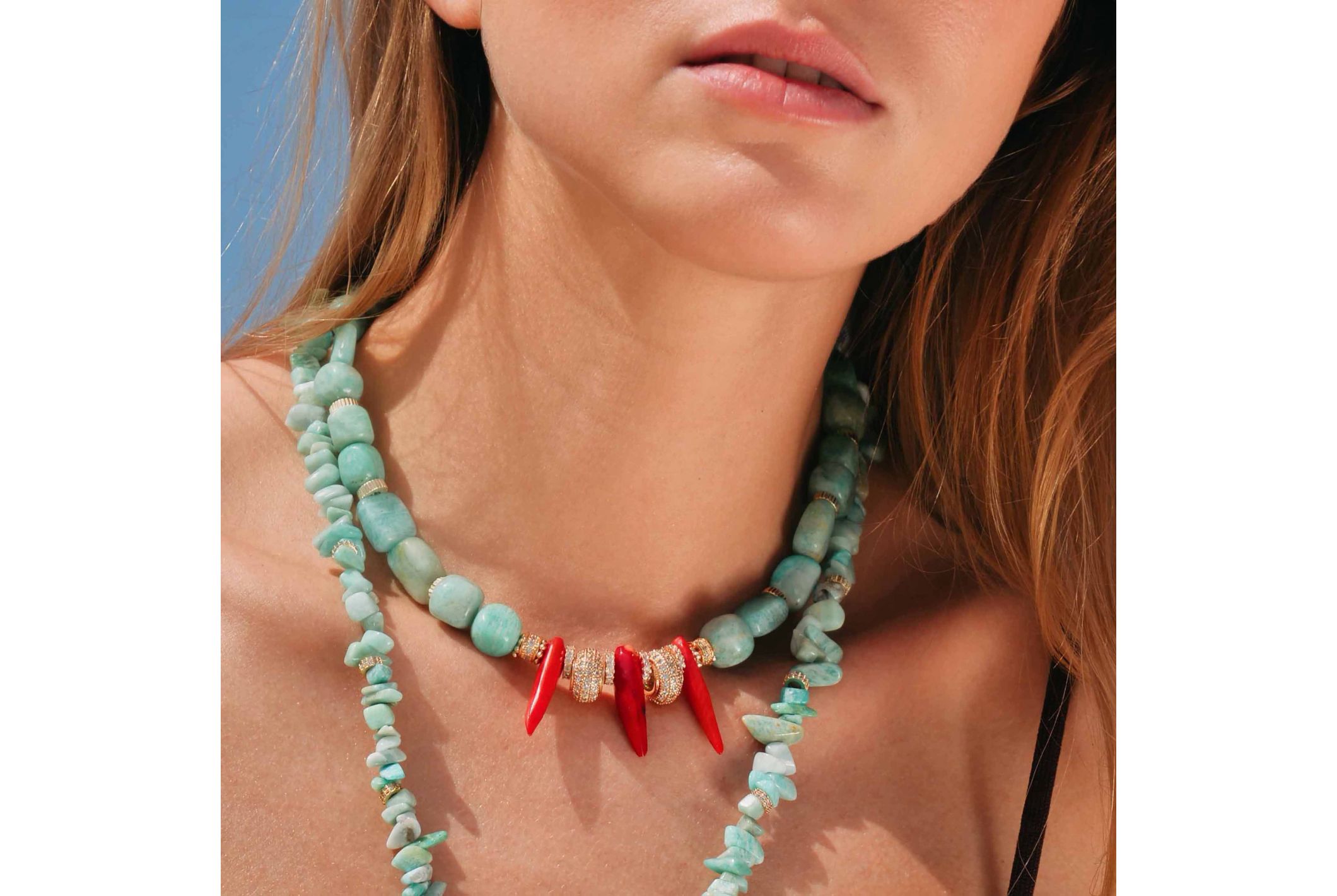 Hipanema Collier Marcel Turquoise