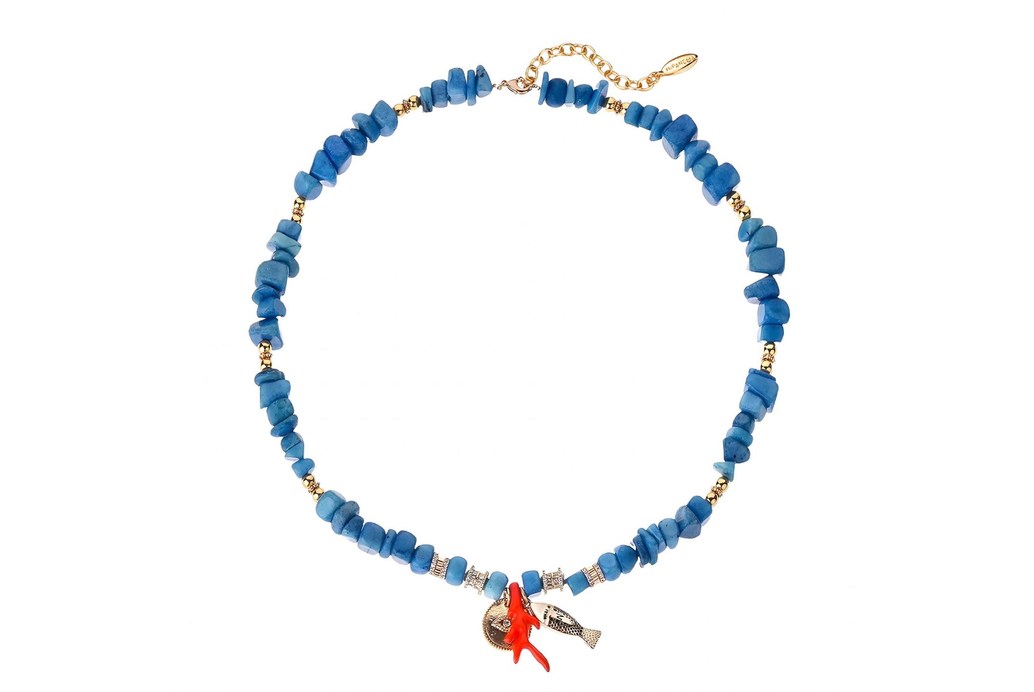 Hipanema Collier Claude Bleu