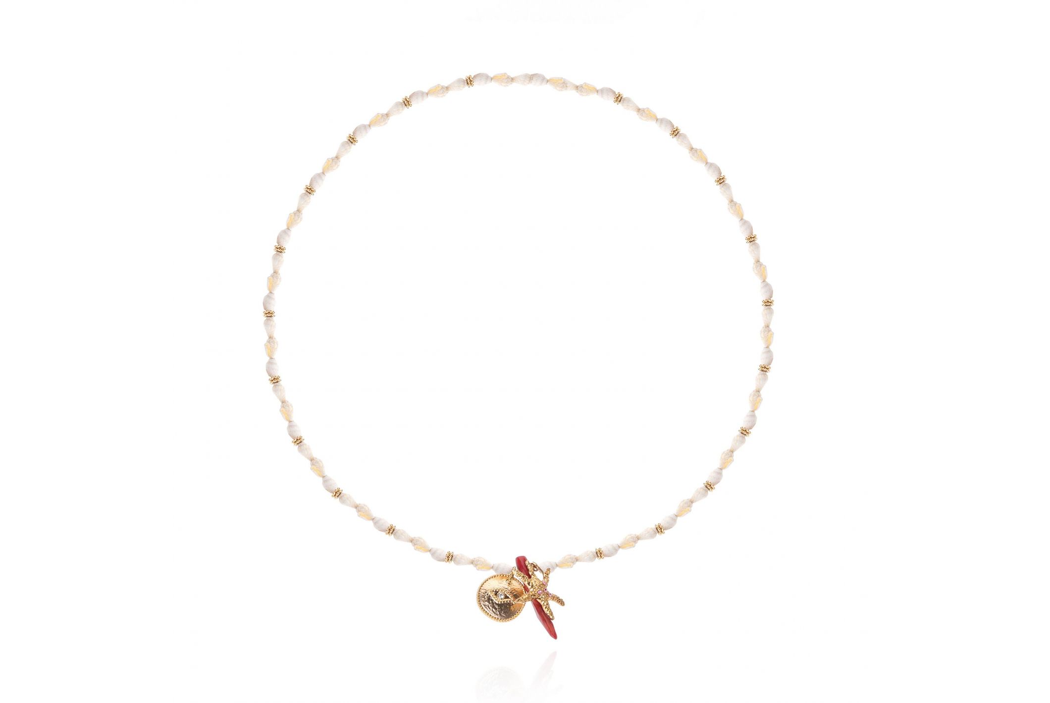 Hipanema Collier Martin Blanc