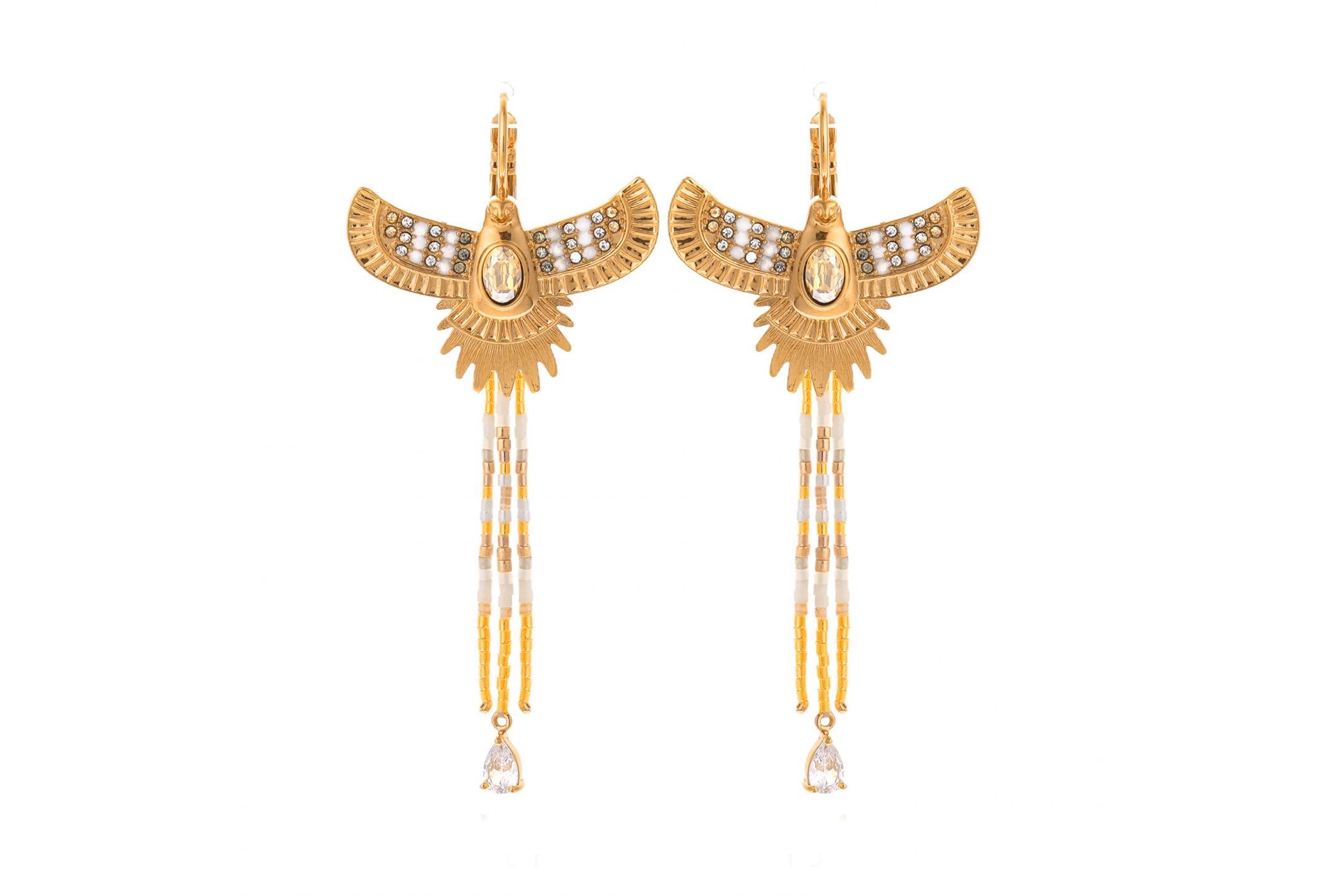 Hipanema Earrings Teresina White