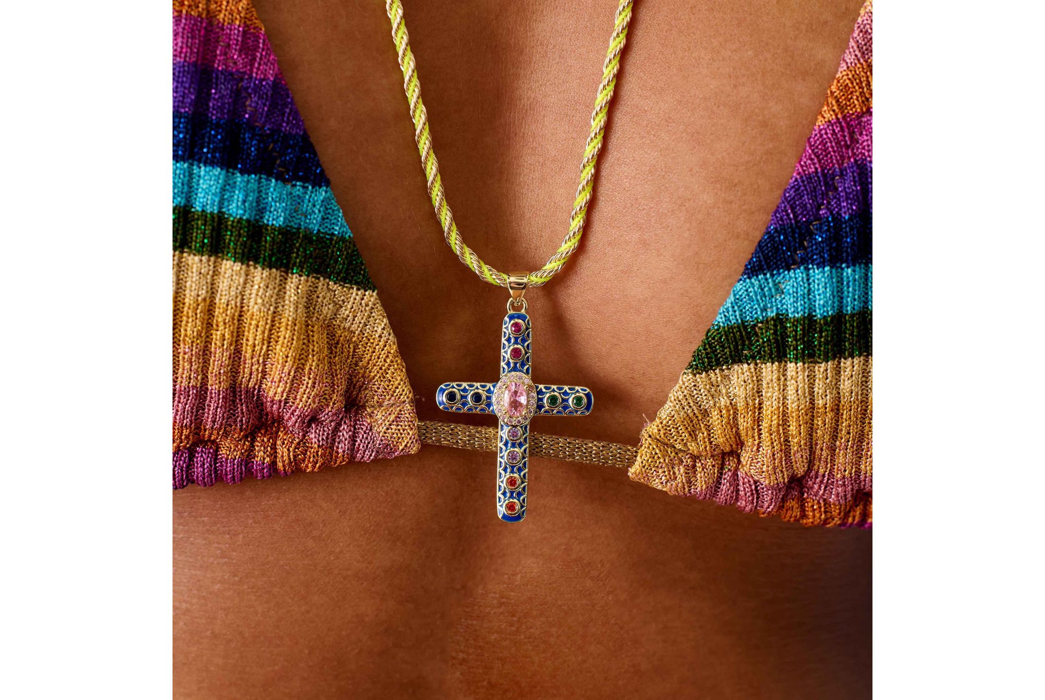 Hipanema Necklace Boniface Blue