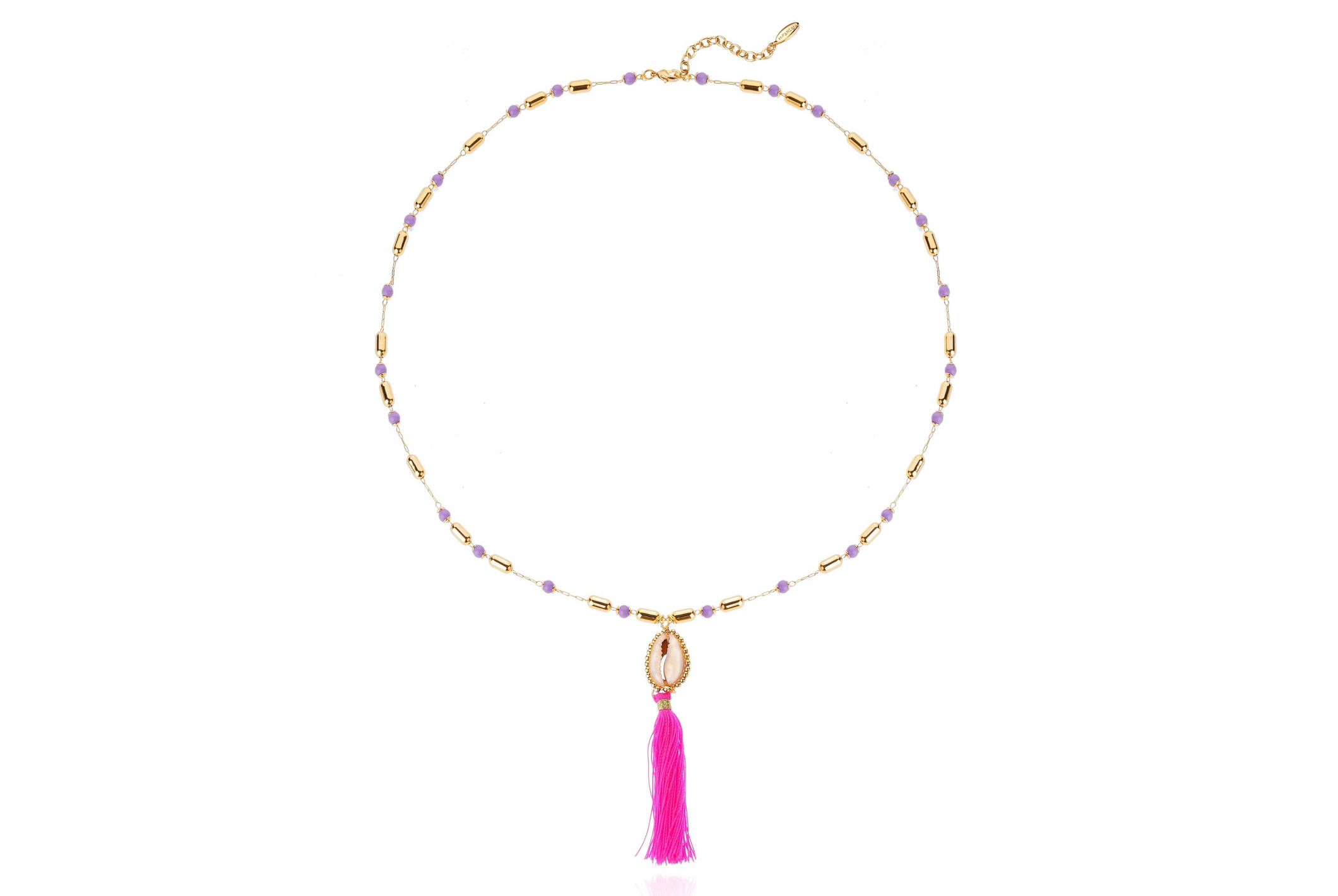 Hipanema Necklace Tamara Purple