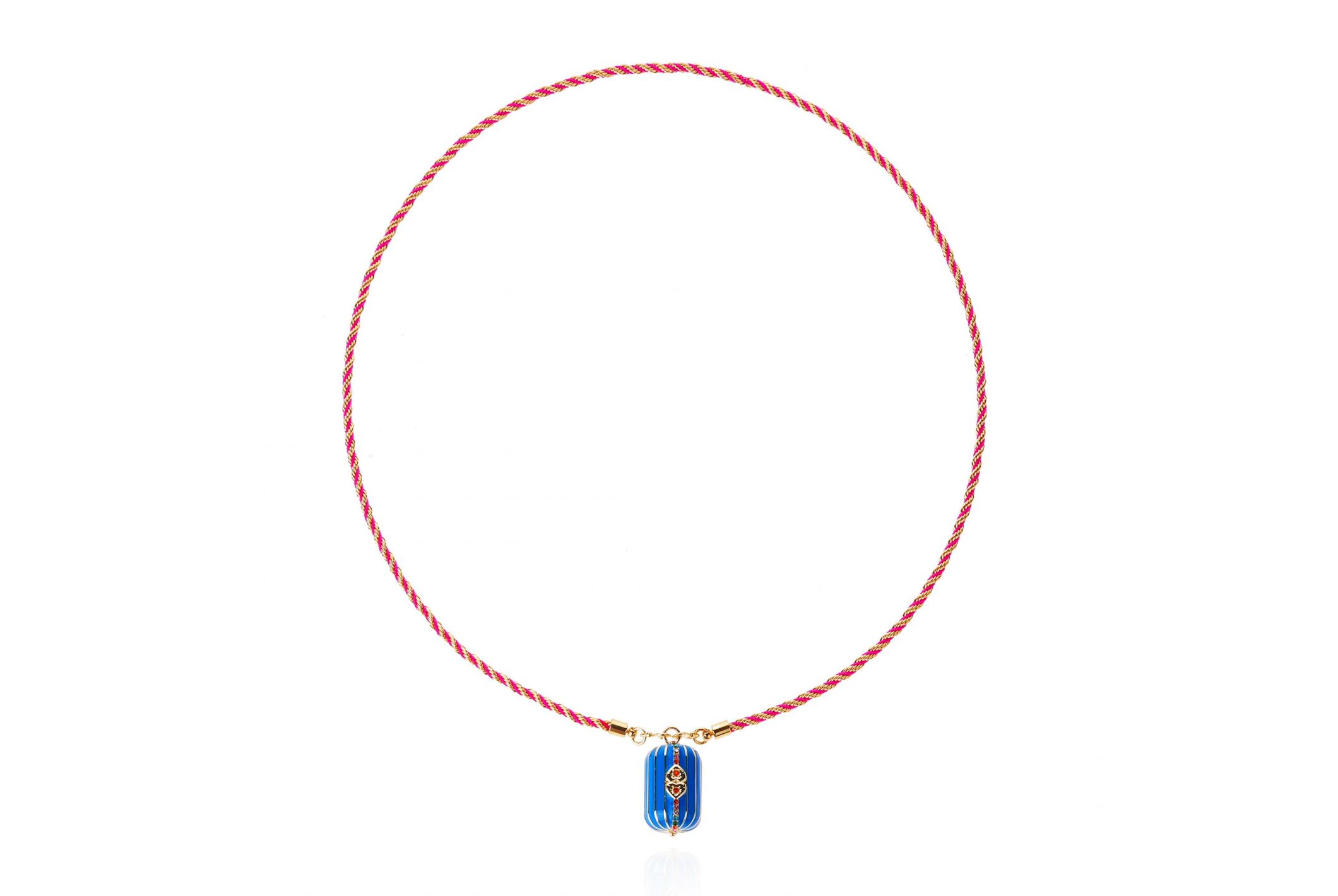 Hipanema Collier Felice Bleu