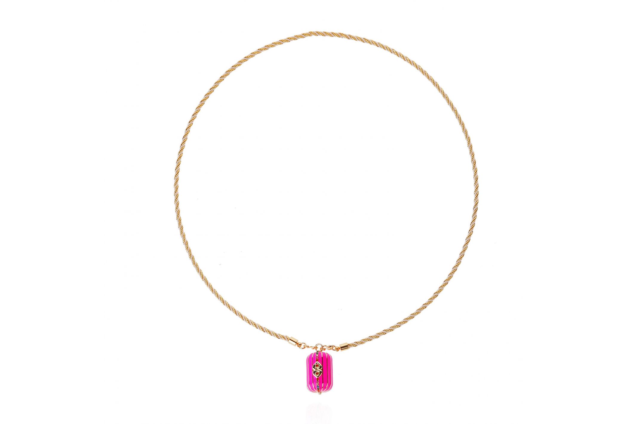 Hipanema Necklace Felice Pink