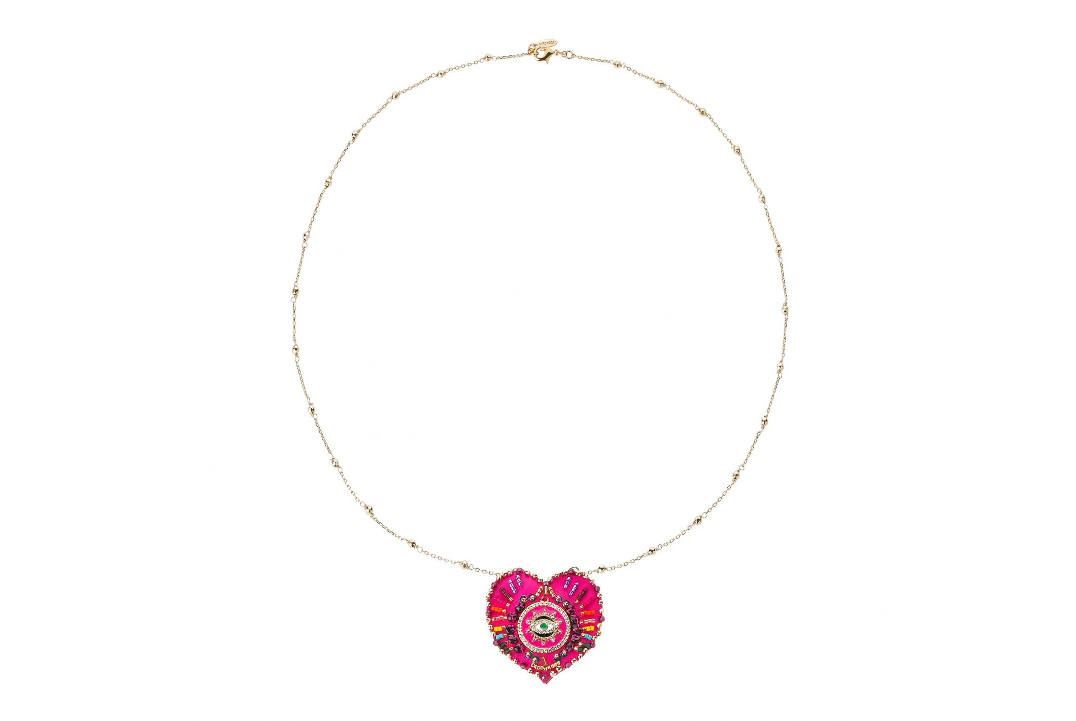 Hipanema Necklace Janeira Pink