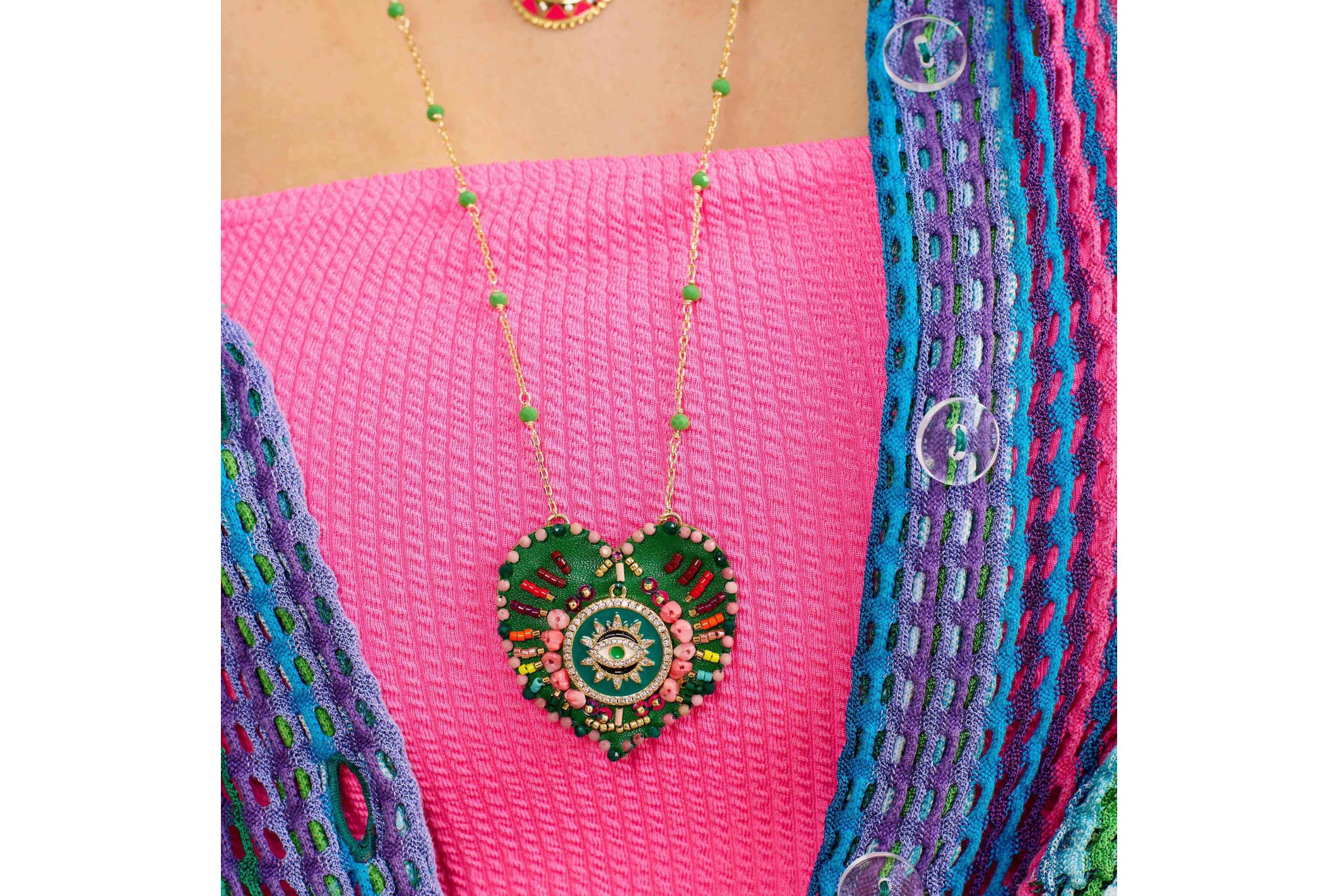 Hipanema Collier Janeira Vert