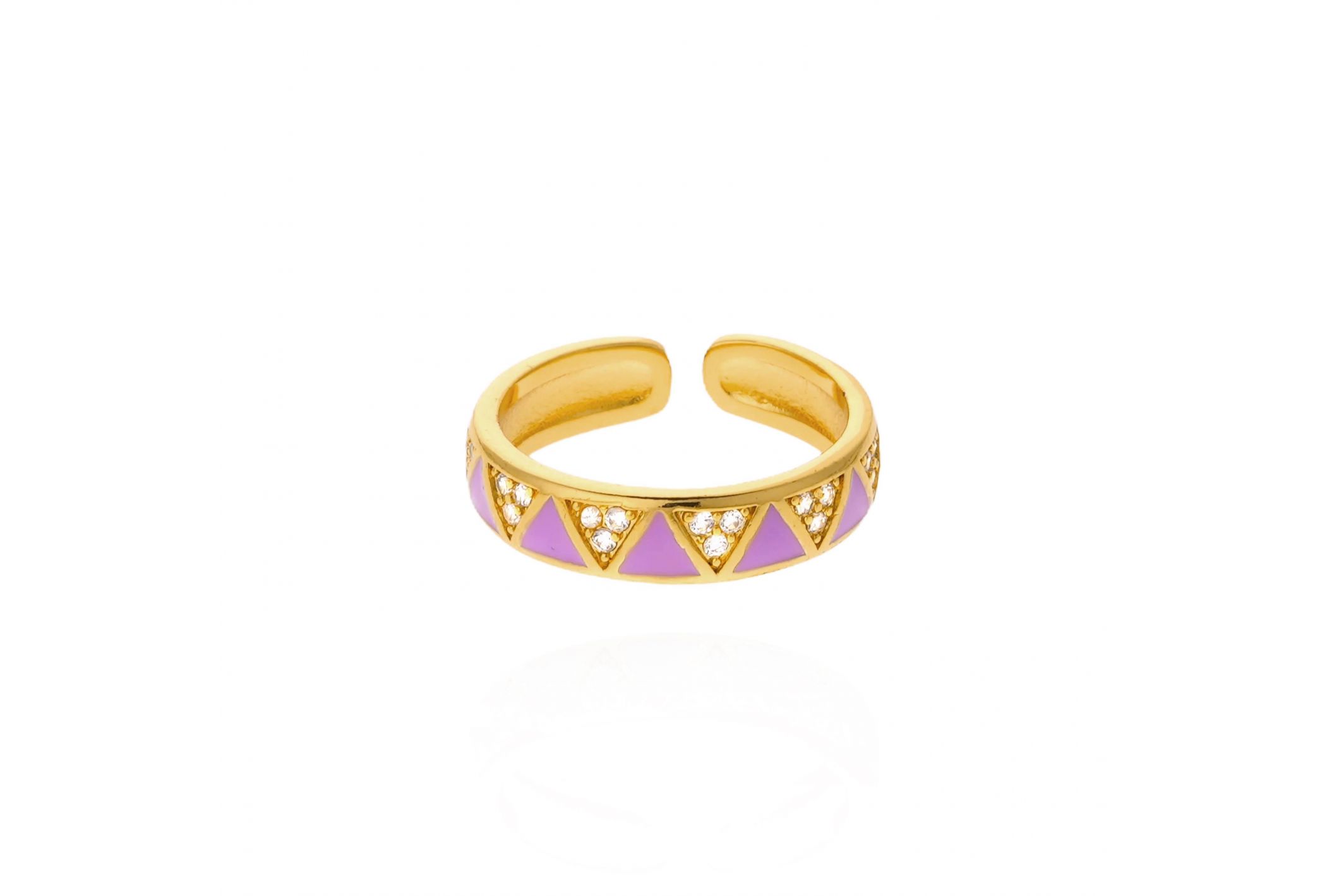 Hipanema Bague Yolanda Mauve