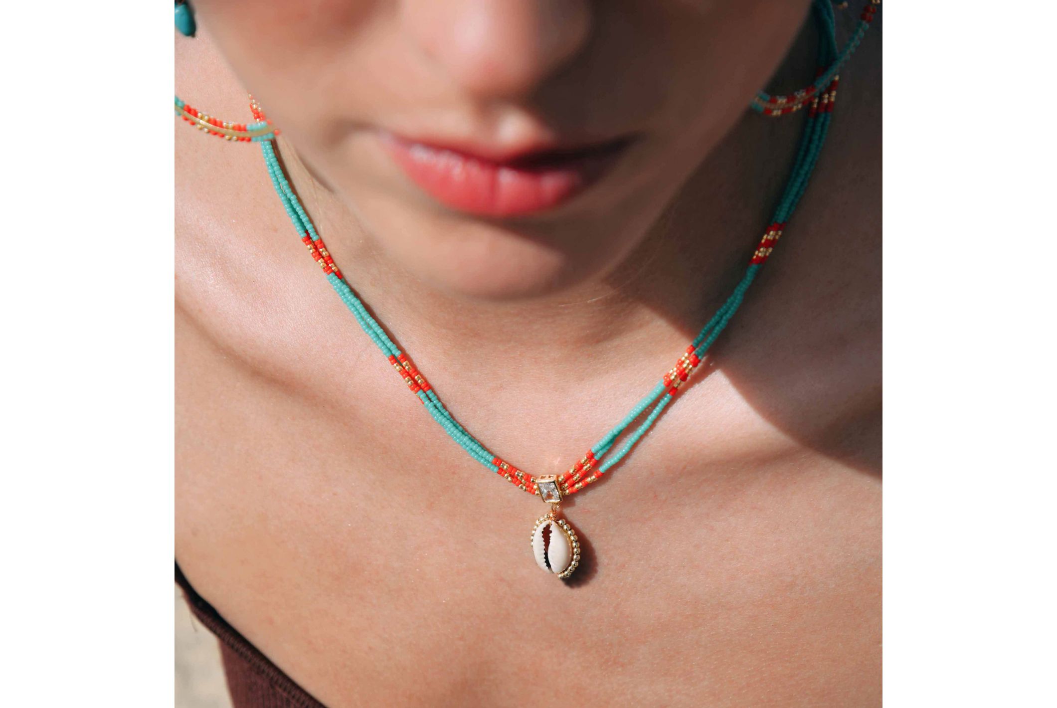 Hipanema Necklace Nymph Turquoise