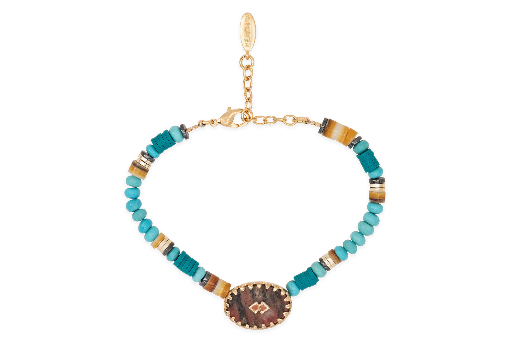 Hipanema Bracelet Anapurna Bleu Turquoise